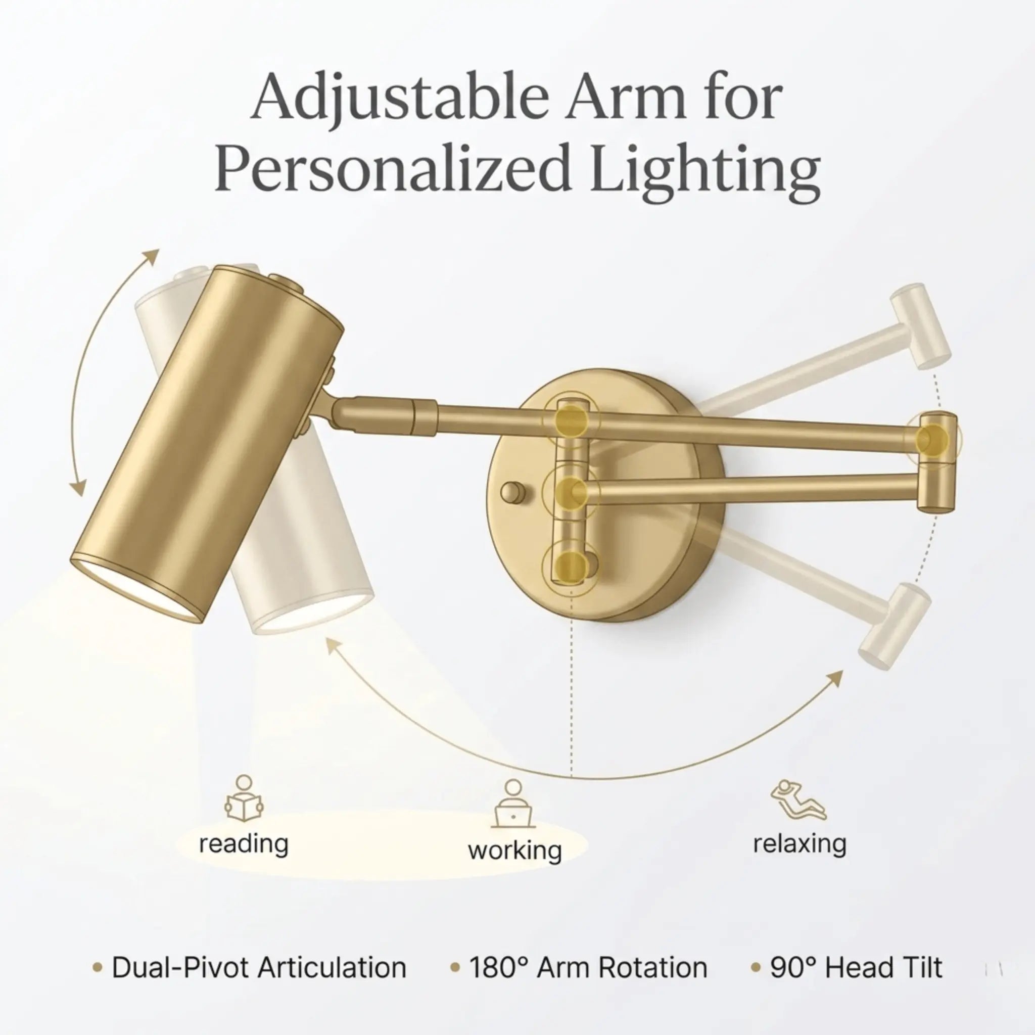 The Reading Swing Arm Sconce