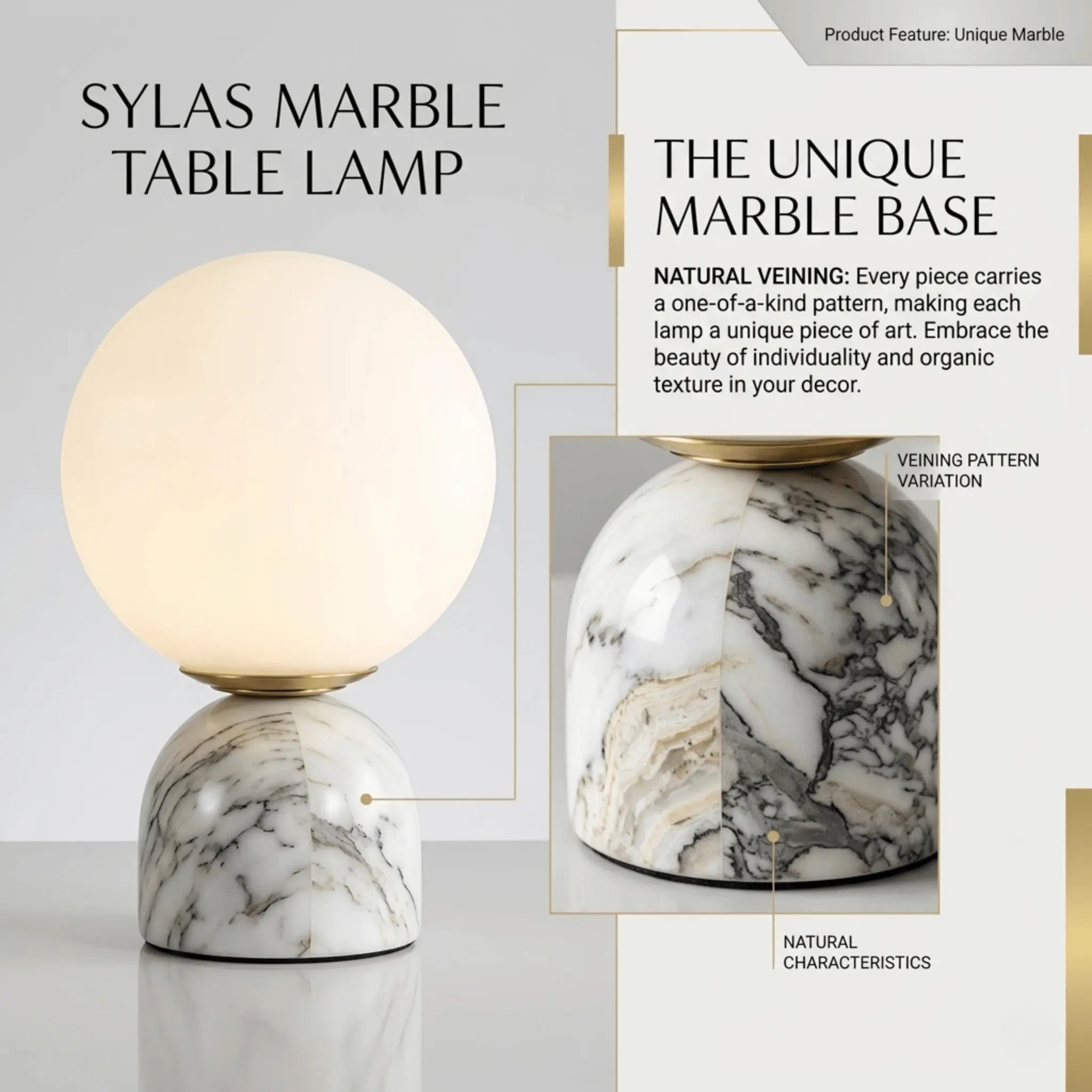 The Stone Glow Table Lamp