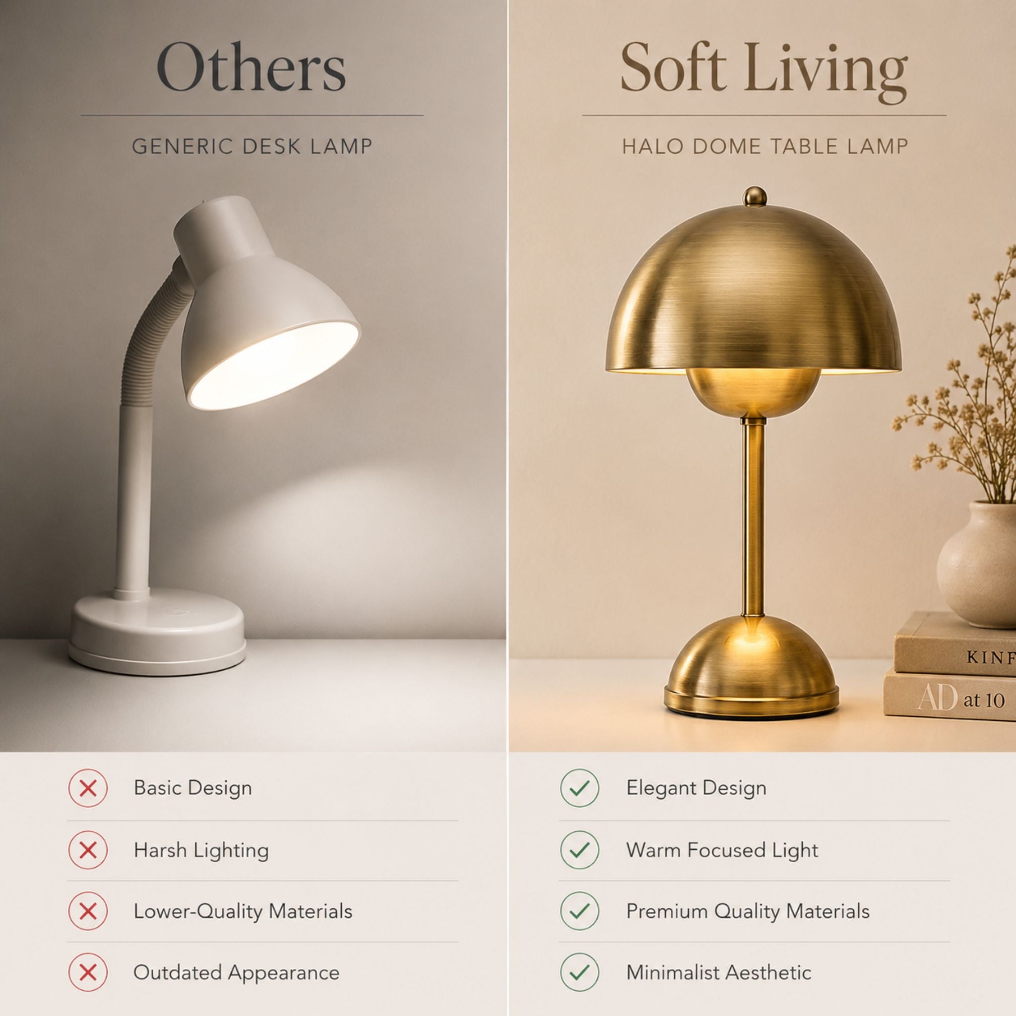 The Halo Dome Table Lamp