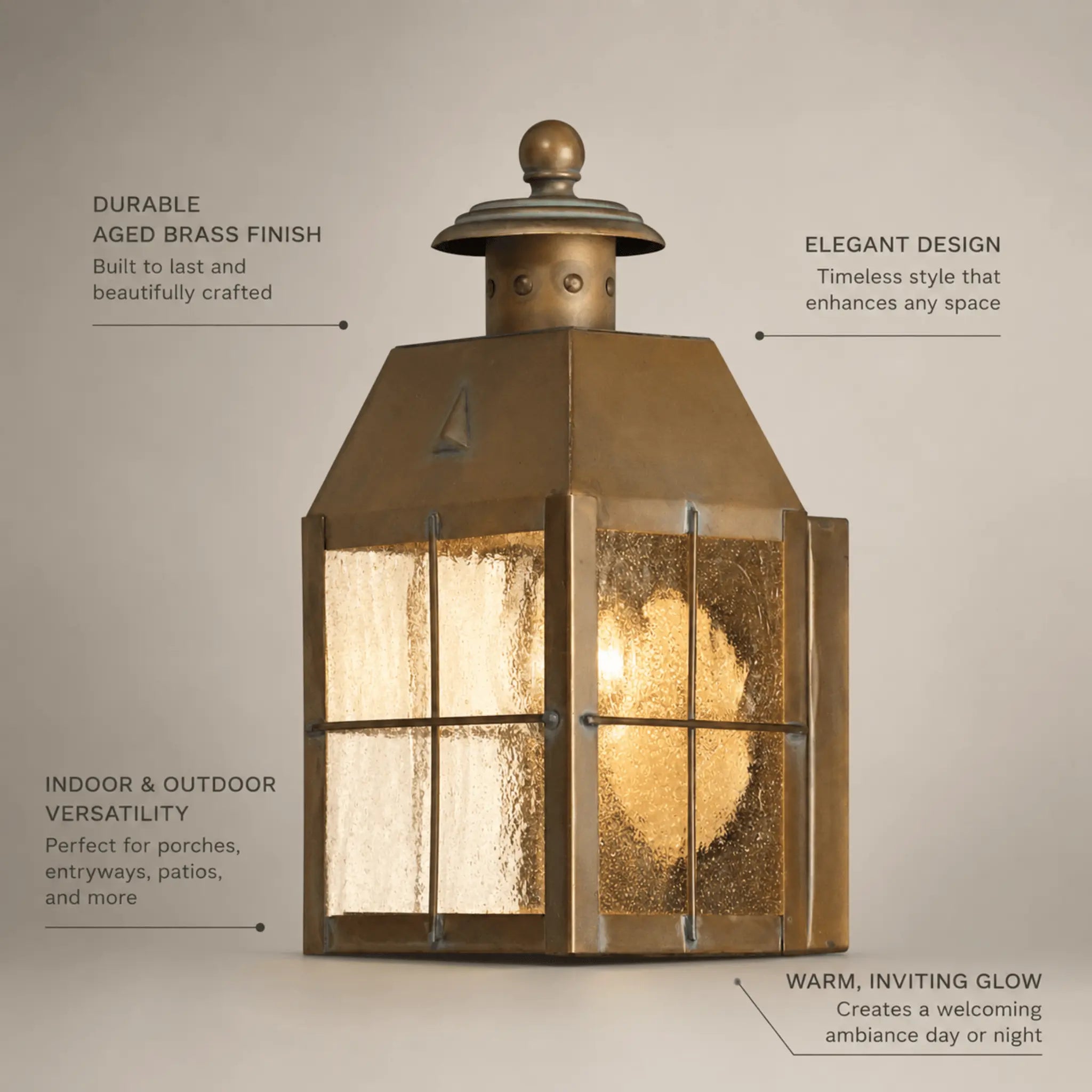 The Coastal Entryway Lantern