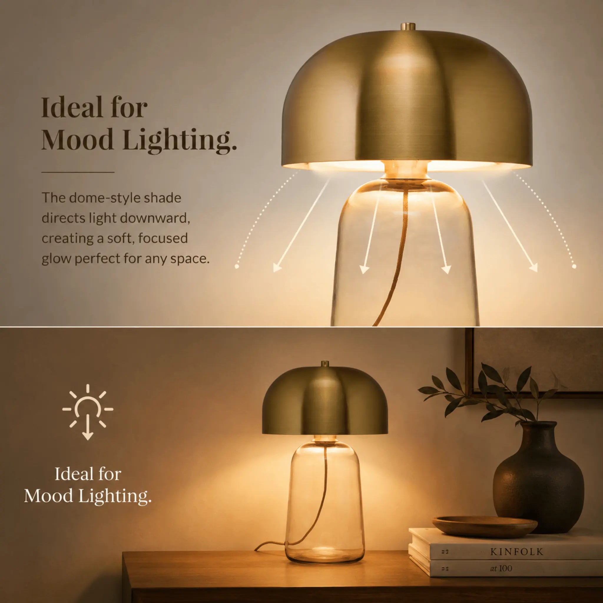 The Evening Glow Mushroom Lamp