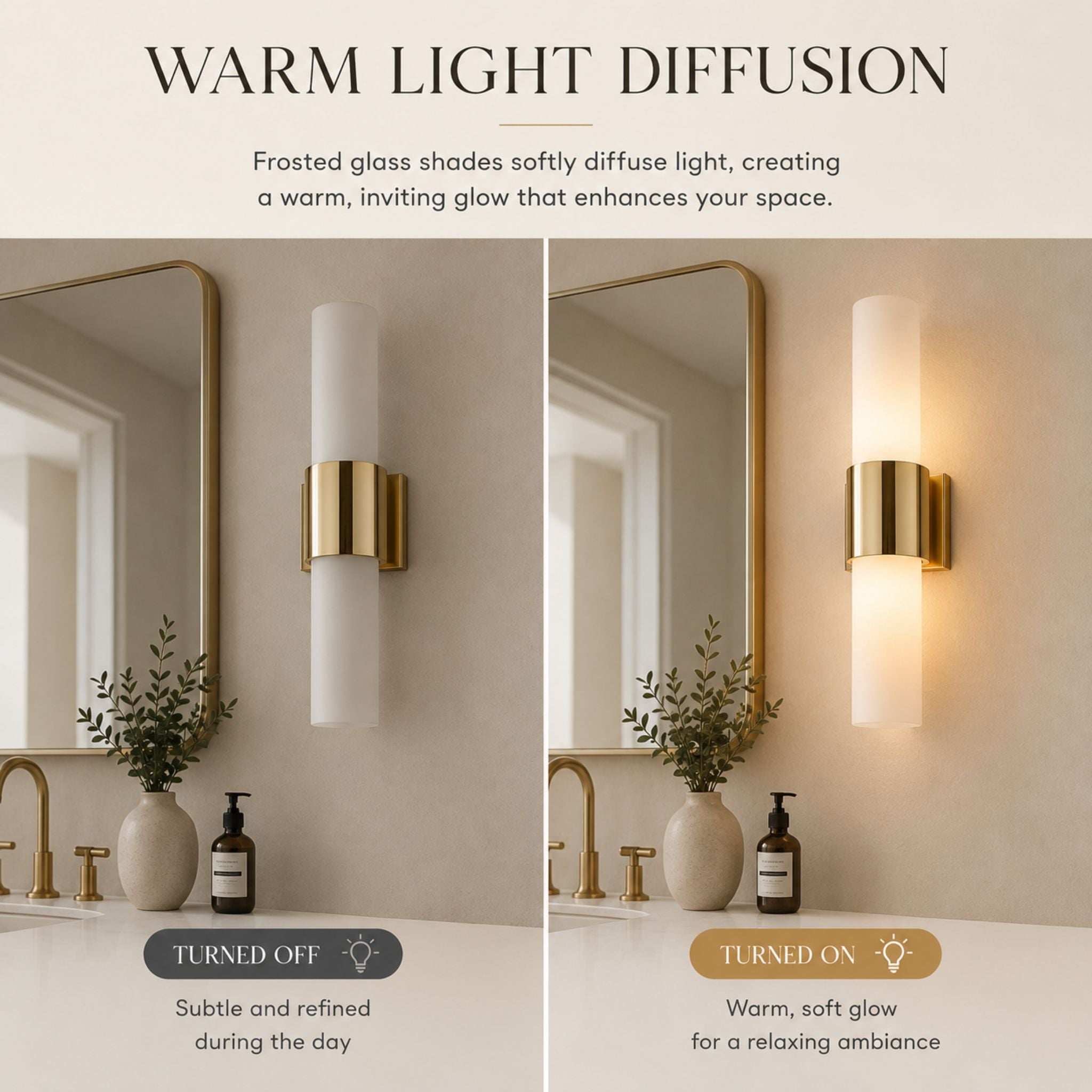 The Sutton Luxe Vanity Sconce