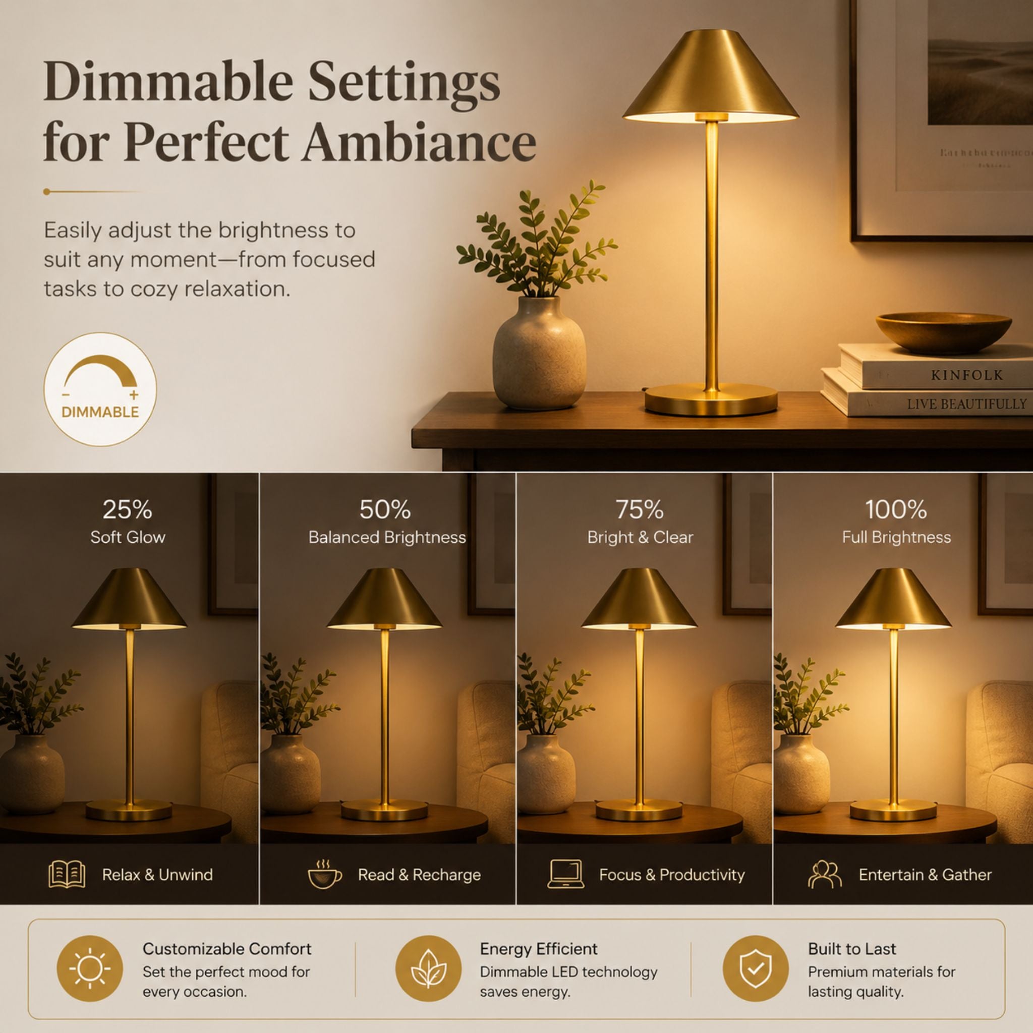 The Golden Hour Table Lamp
