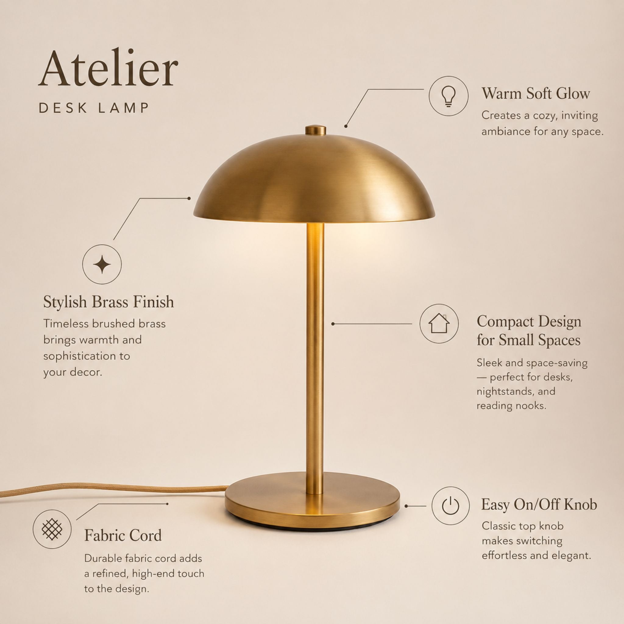 The Atelier Desk Lamp