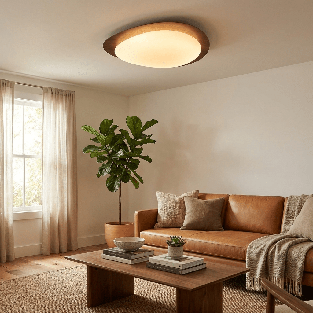The Soft Pebble Ceiling Light