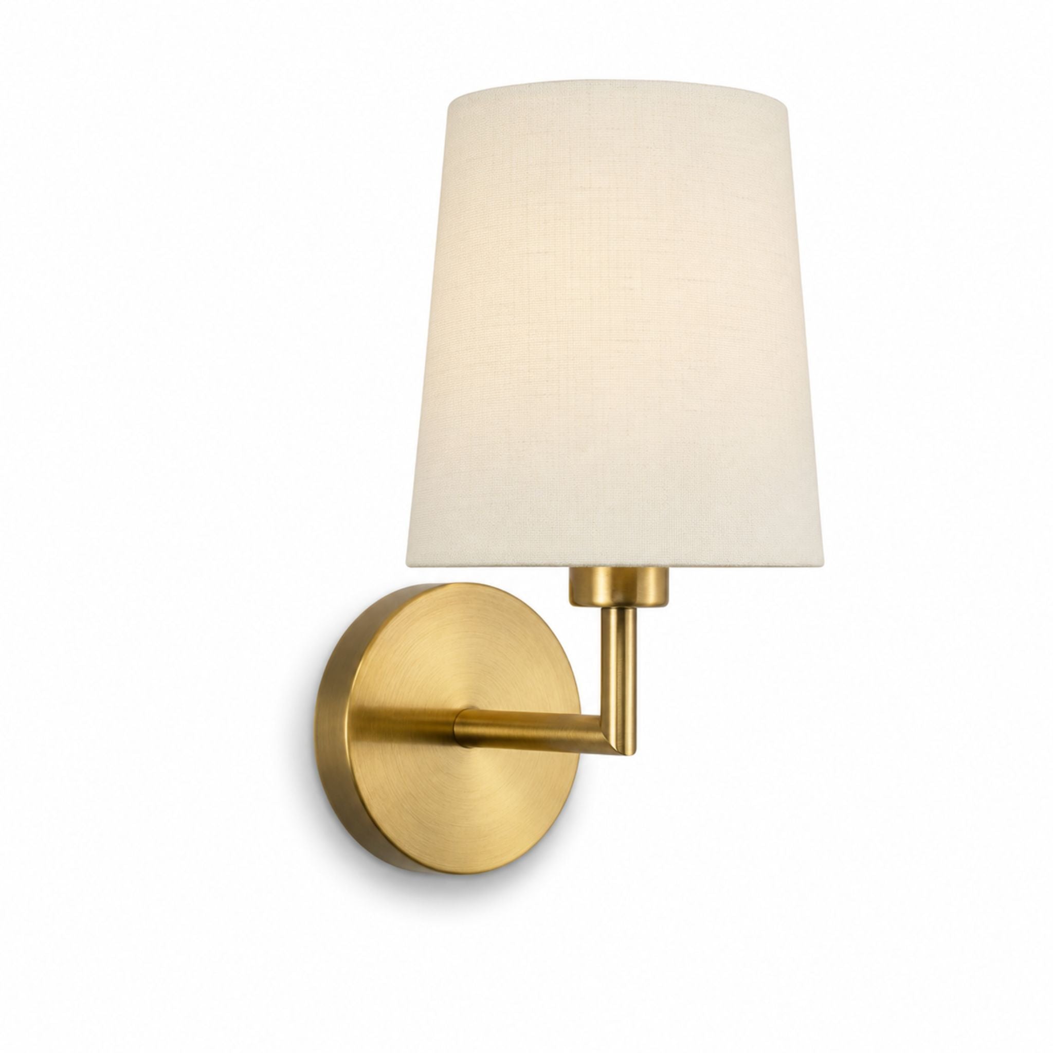 The Soft Glow Brass Sconce