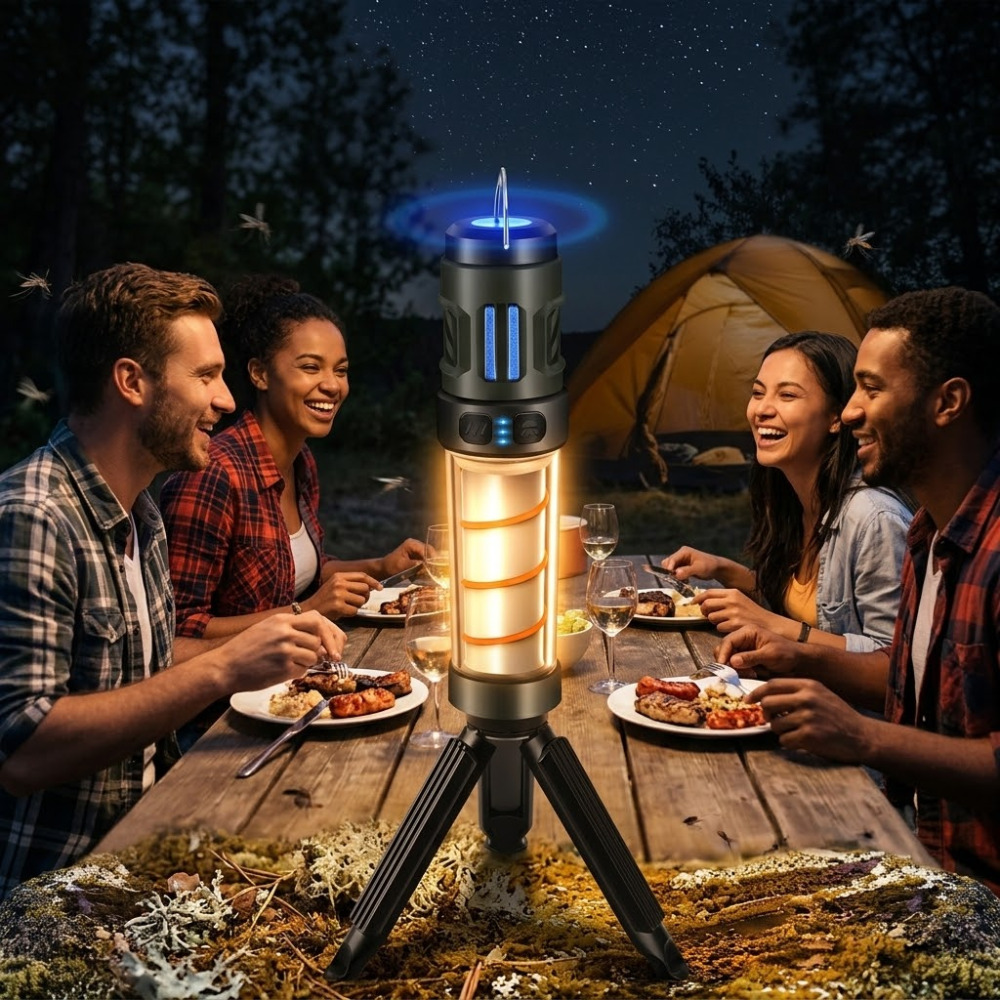 La moustiquaire LiteTrek BugGuard — Votre camping. Sans insectes. Toute la nuit.