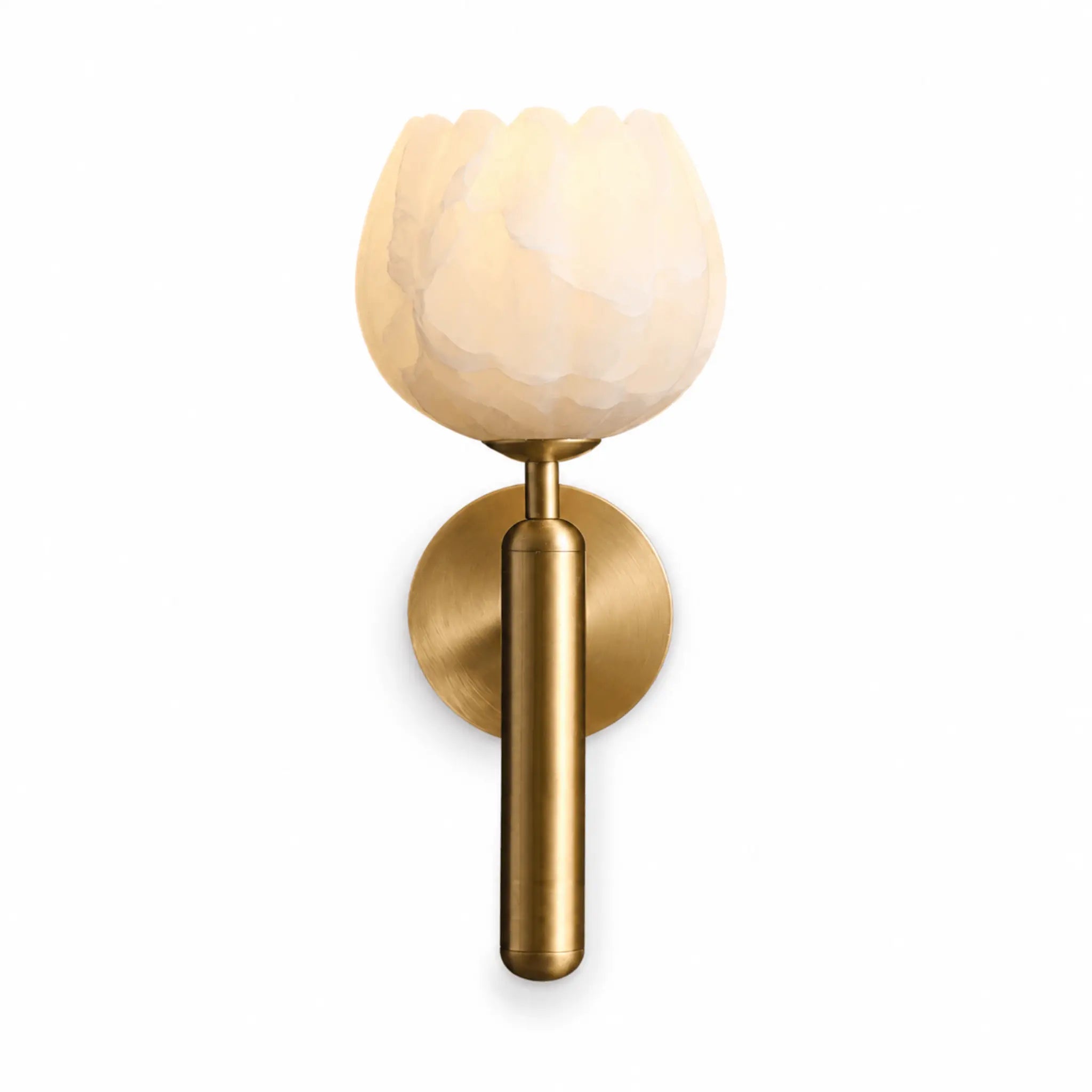 The Alabaster Bloom Wall Light