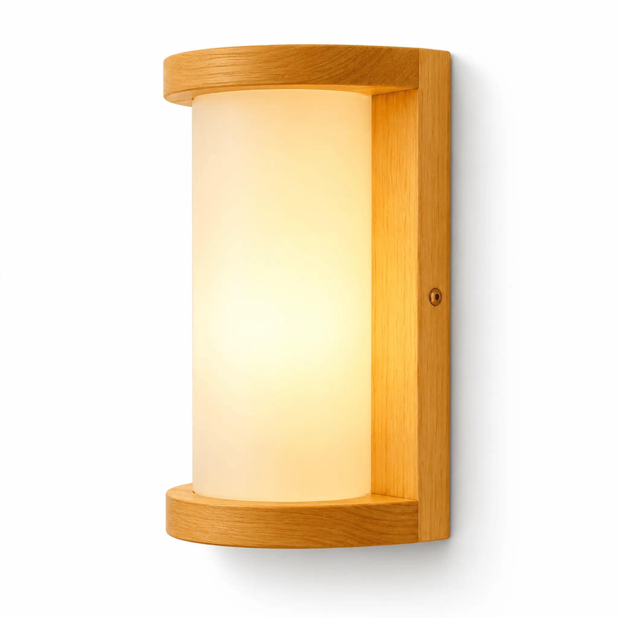 The Warm Wood Wall Sconce