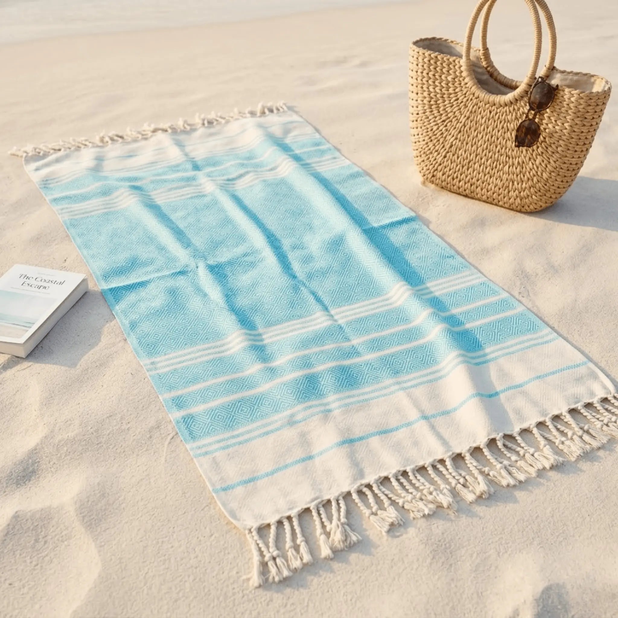 The Light Turkish Beach Towel