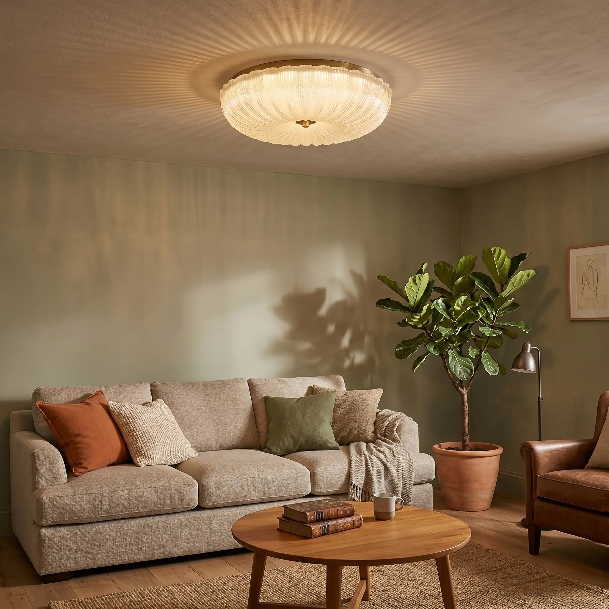 The Starry Ripple Ceiling Light