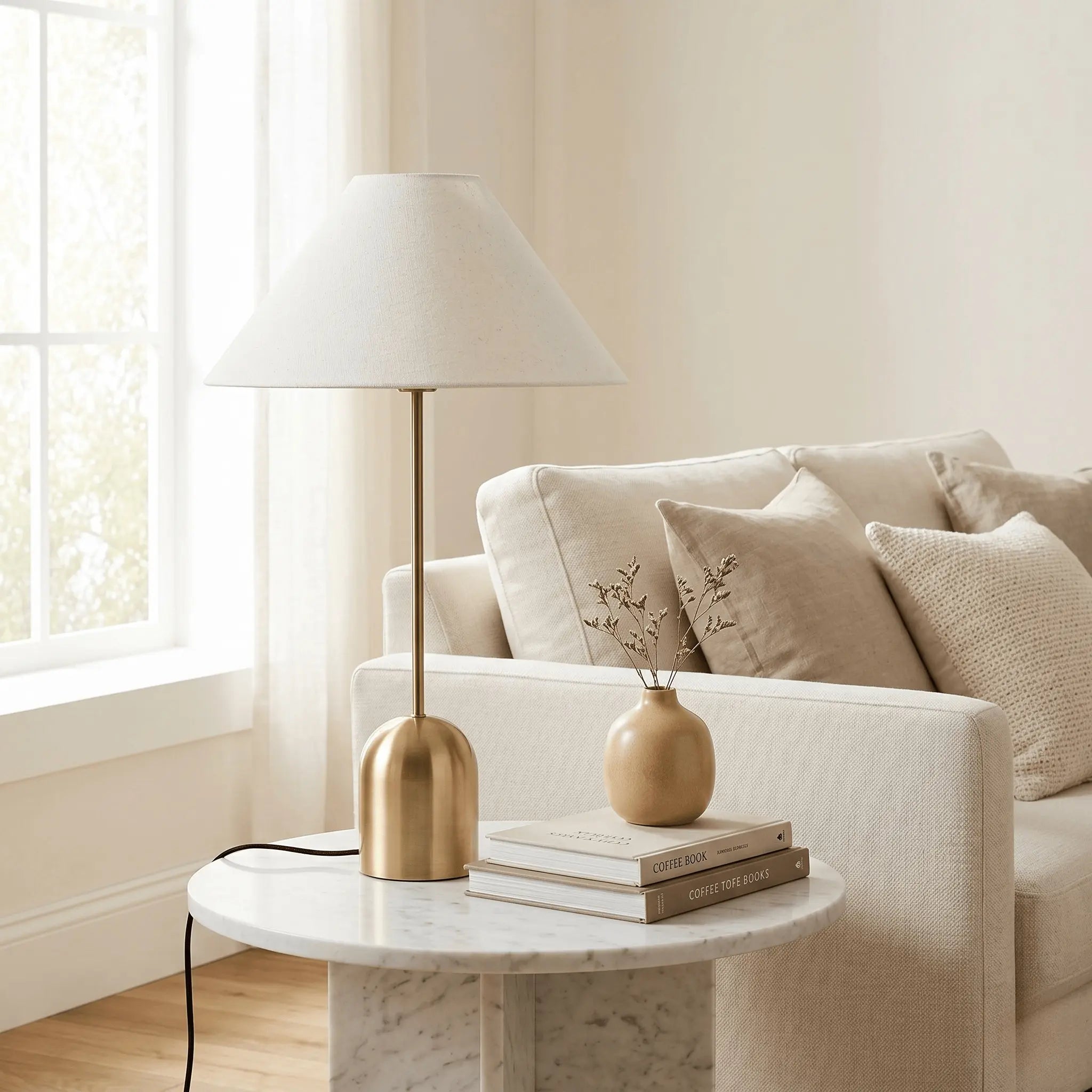 The Warm Brass Table Lamp