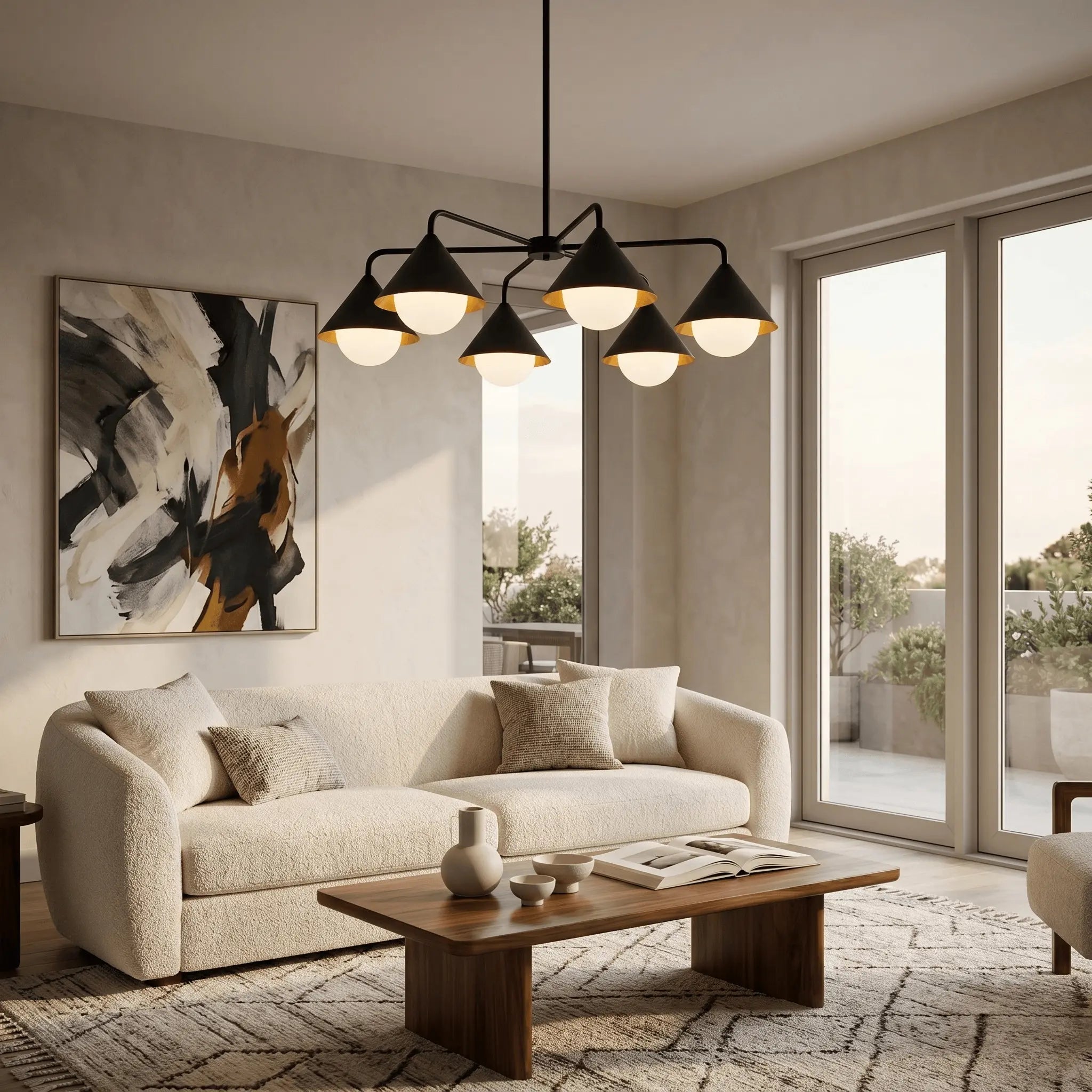 The Finished Room Chandelier