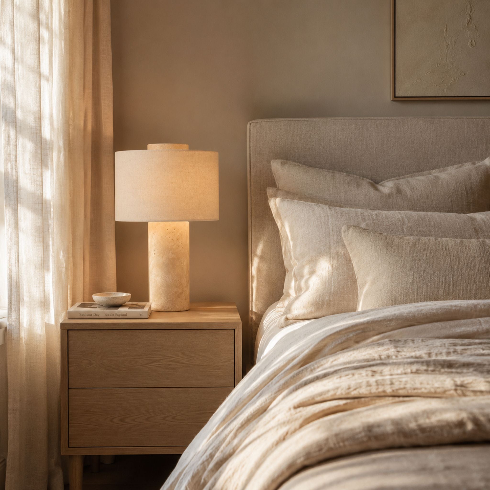 The Minimalist Stone Table Lamp