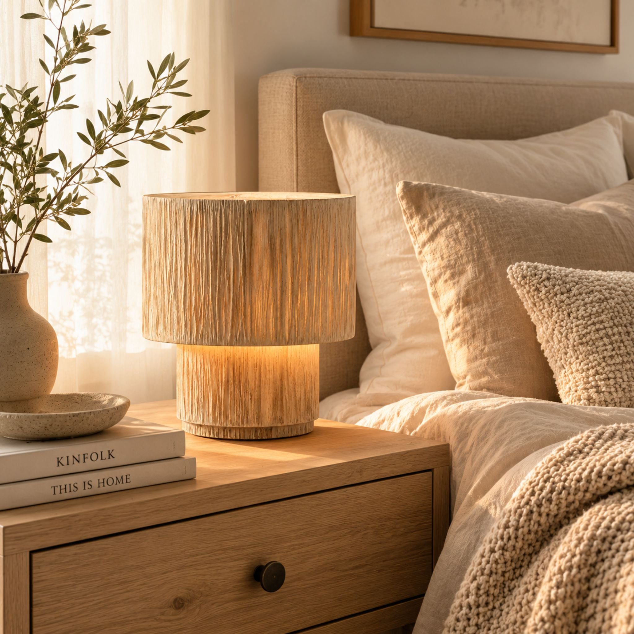 The Driftwood Glow Lamp