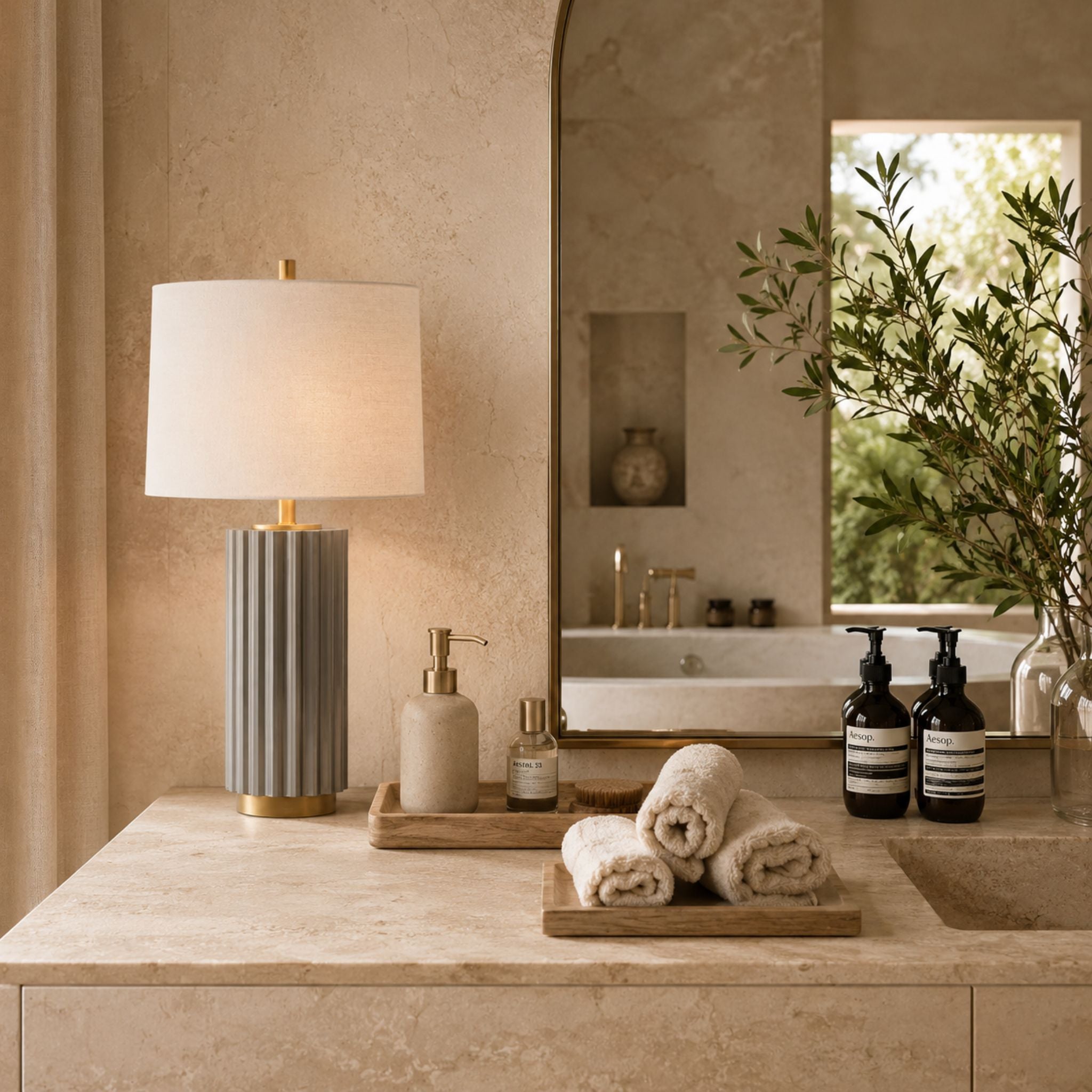 The Tambour Table Lamp