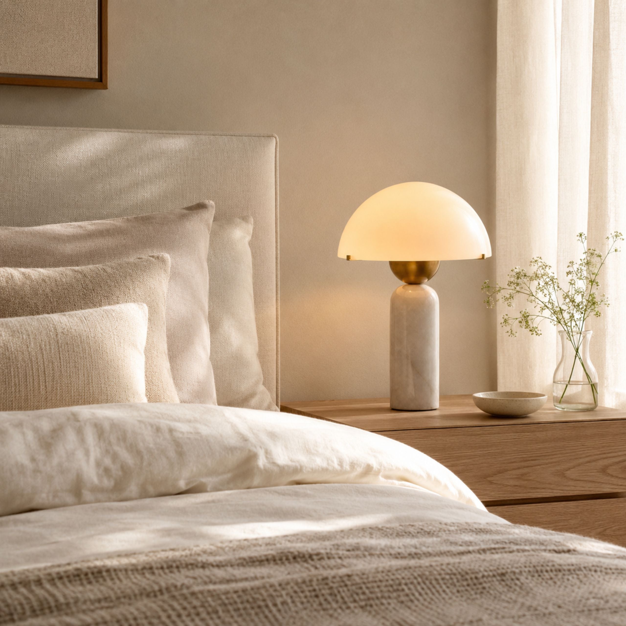 The Marble Muse Table Lamp