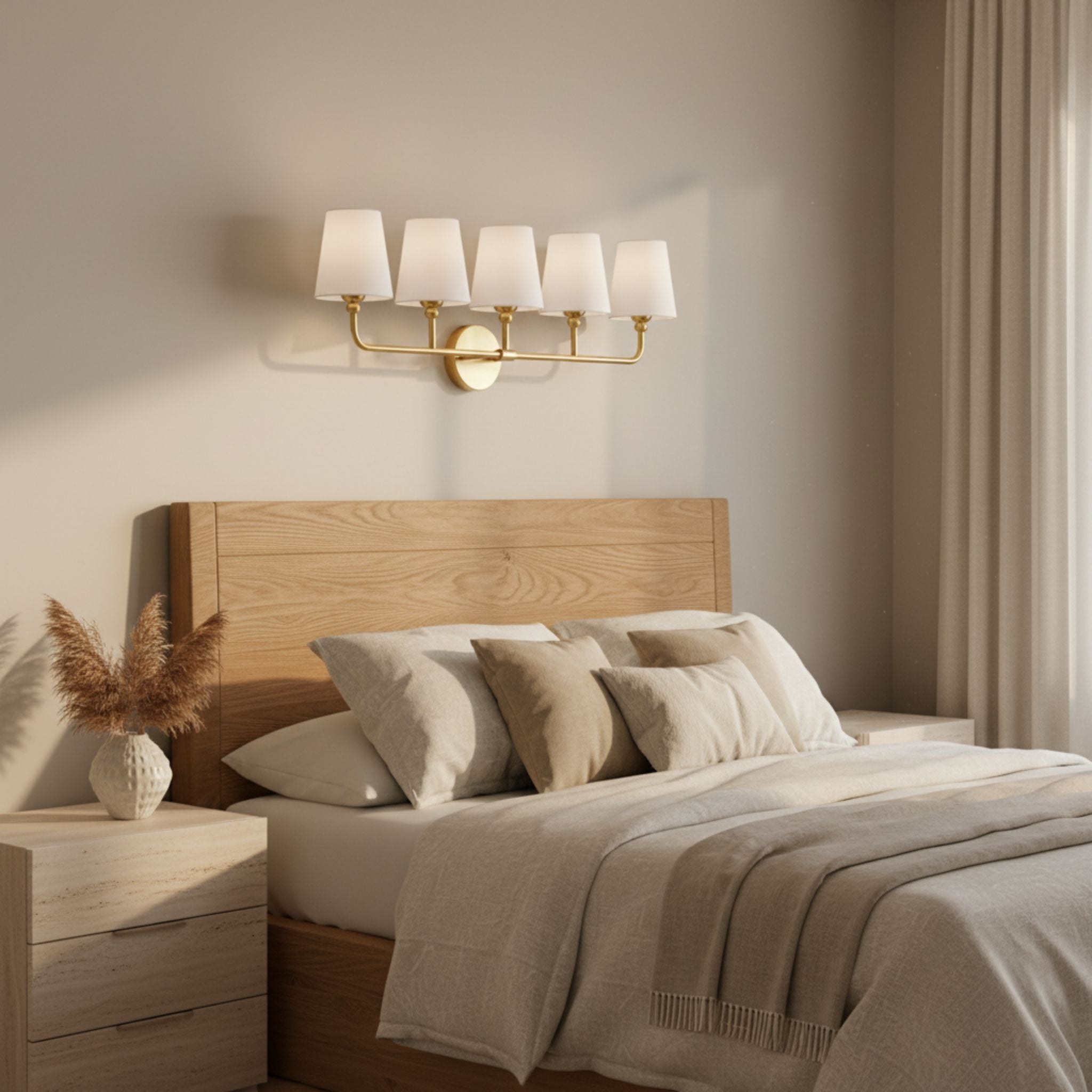 The Aria 5-Light Vanity Light