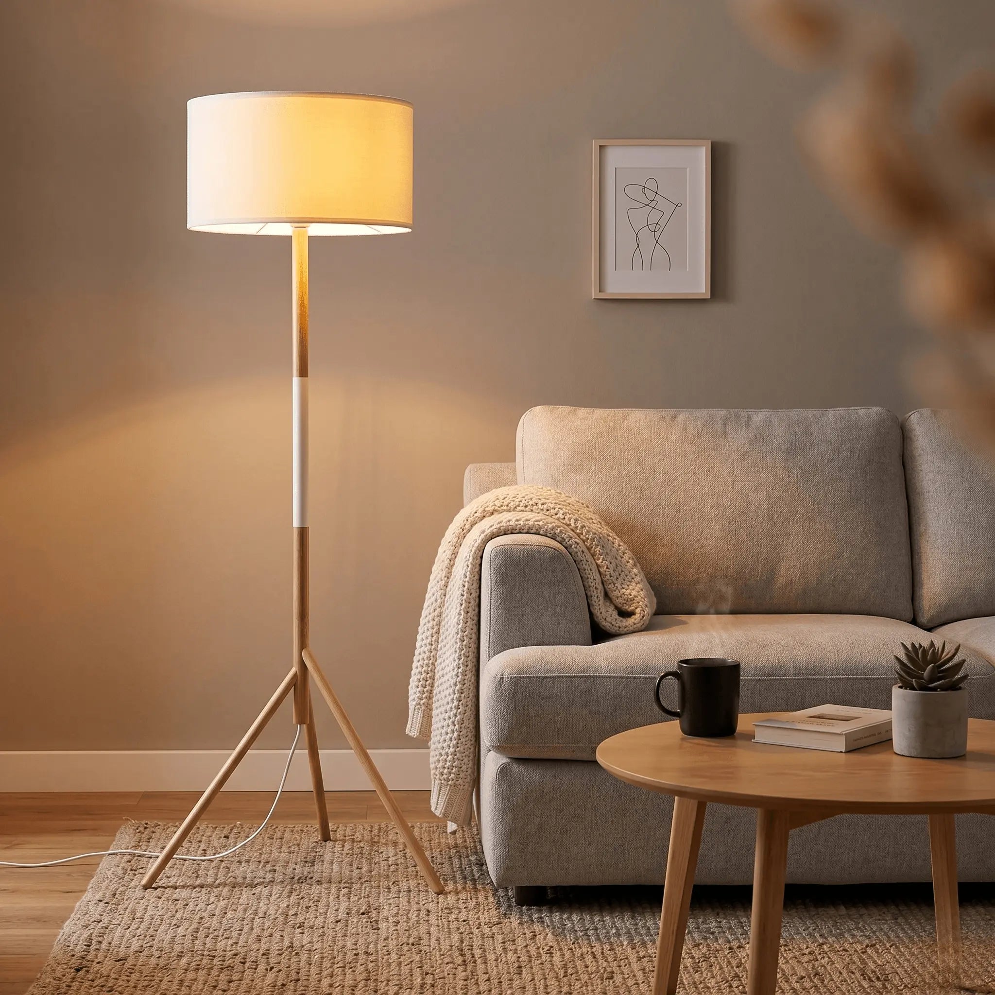 The Sculptural Floor Lamp