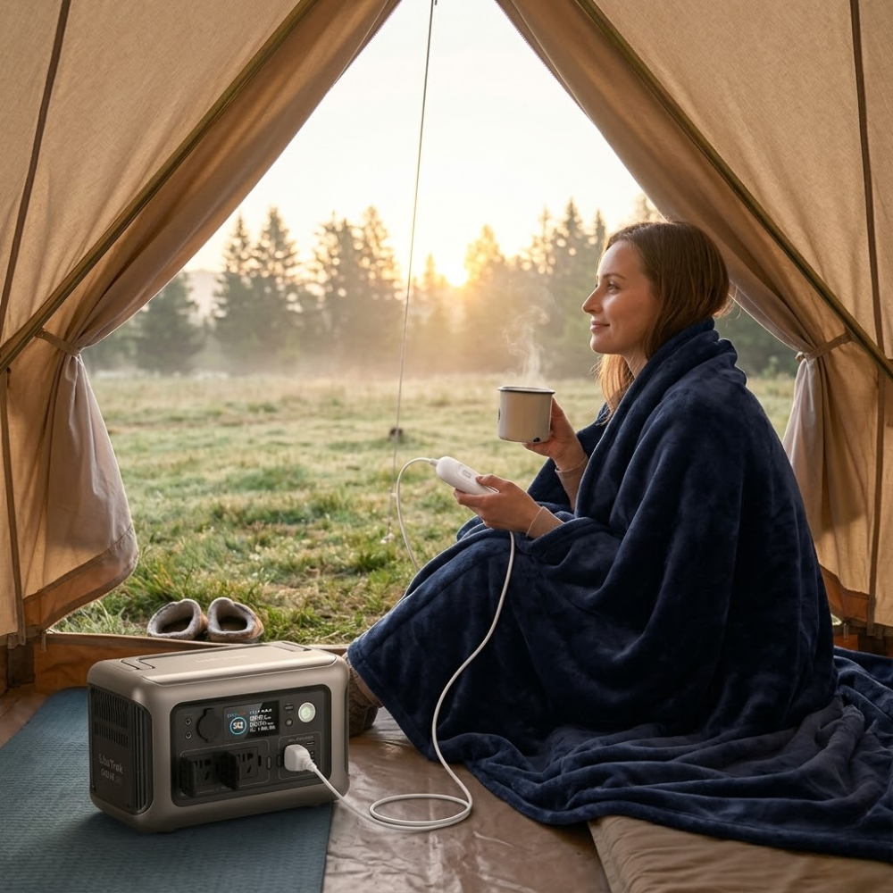The Soft Warm Blanket — End Every Adventure Wrapped in Warmth