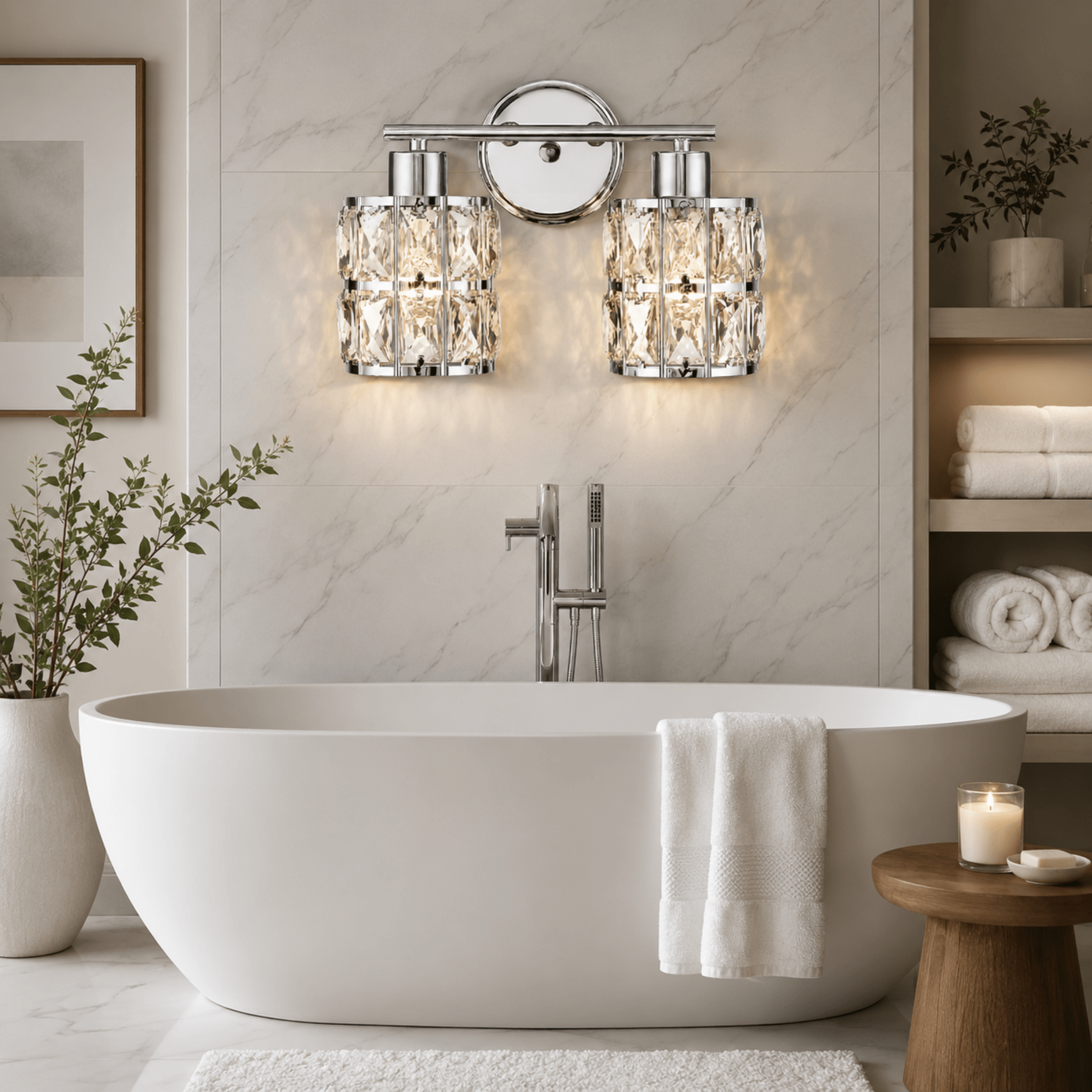 The Polished Vanity Bath Light