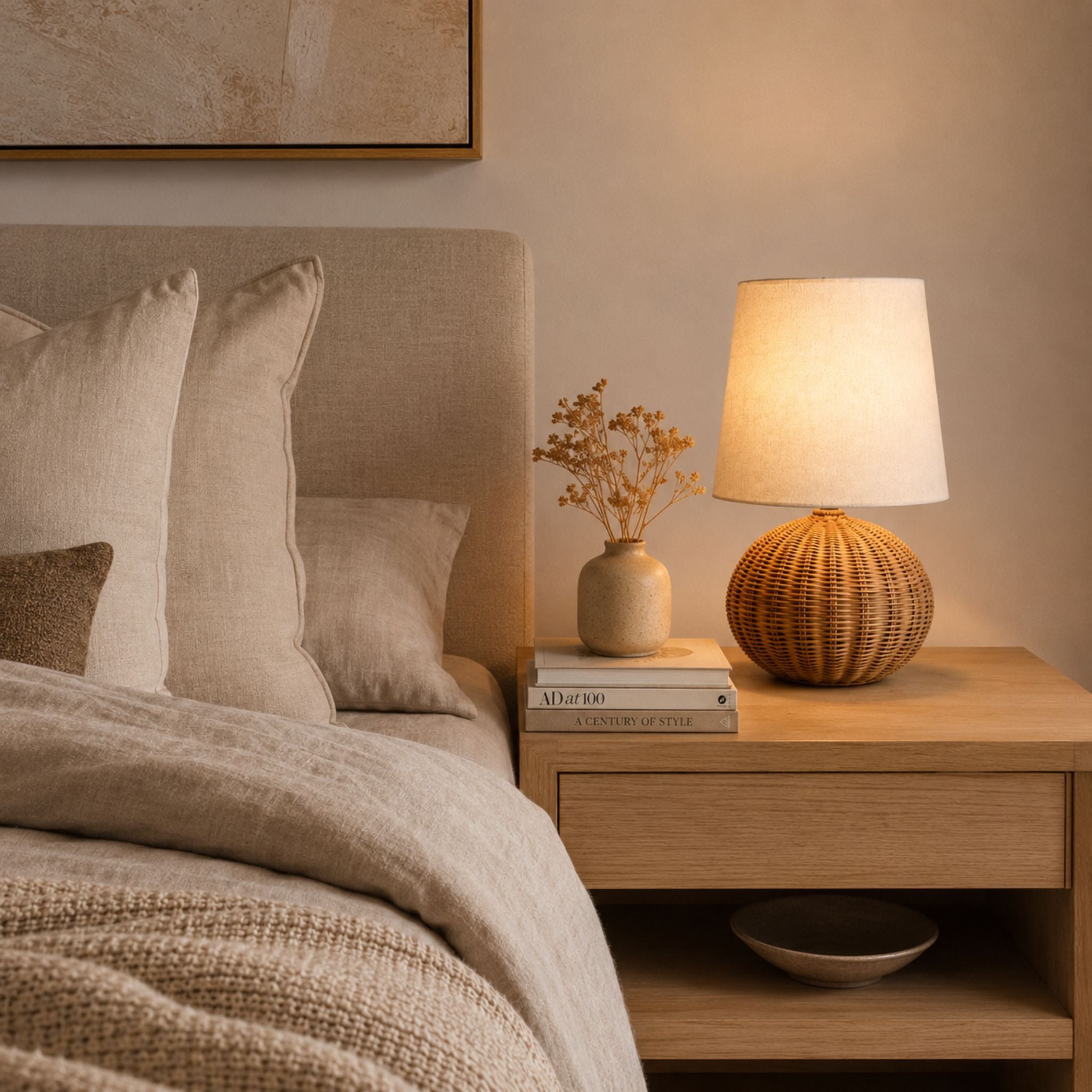The Coastal Weave Lamp