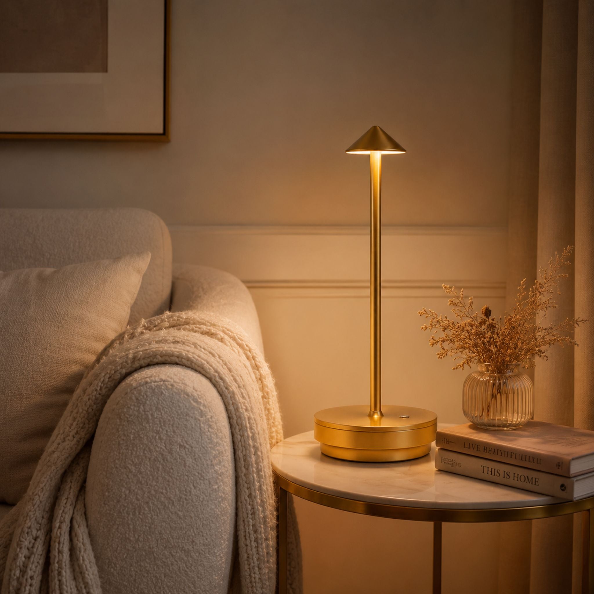 The Halo Light Cordless Lamp