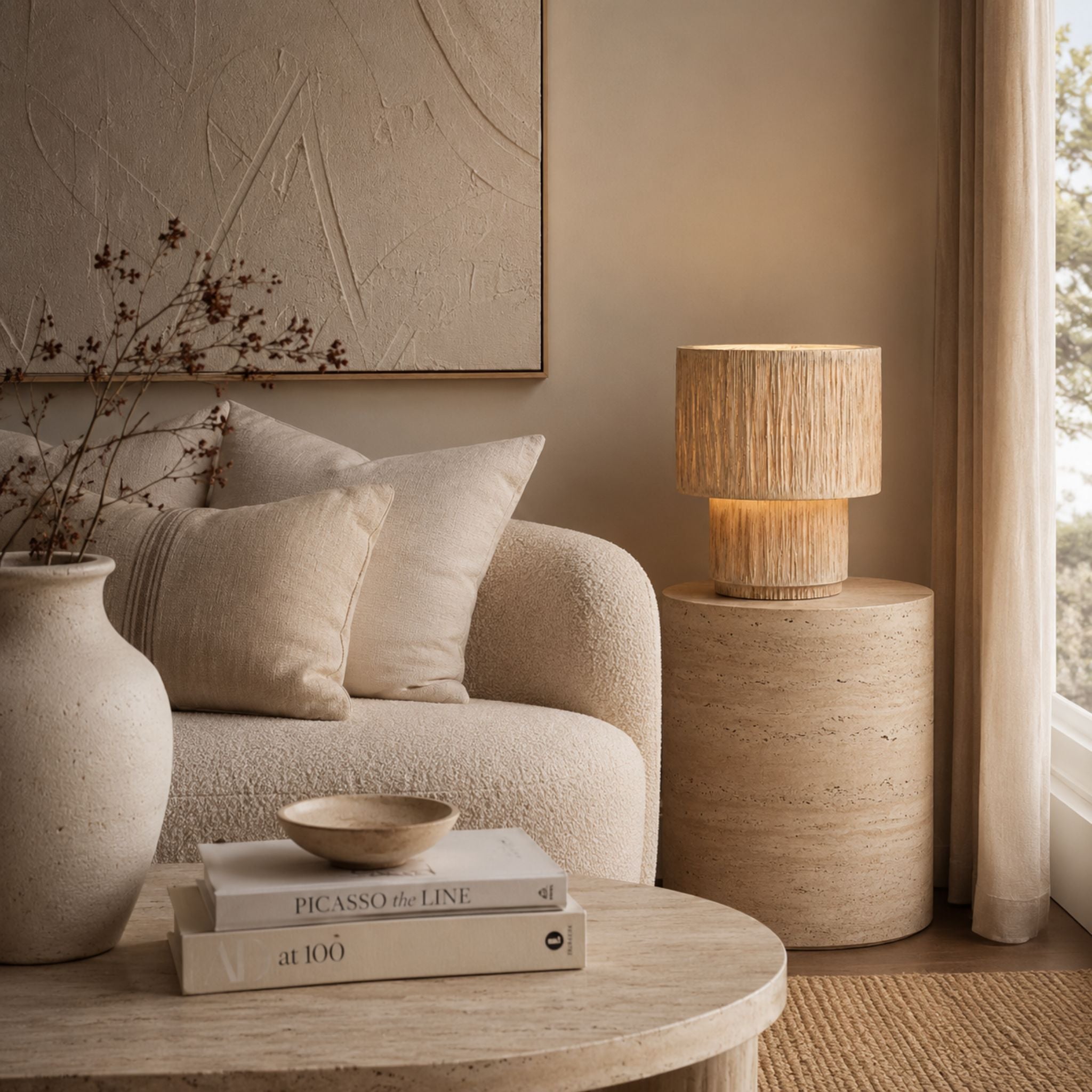 The Driftwood Glow Lamp