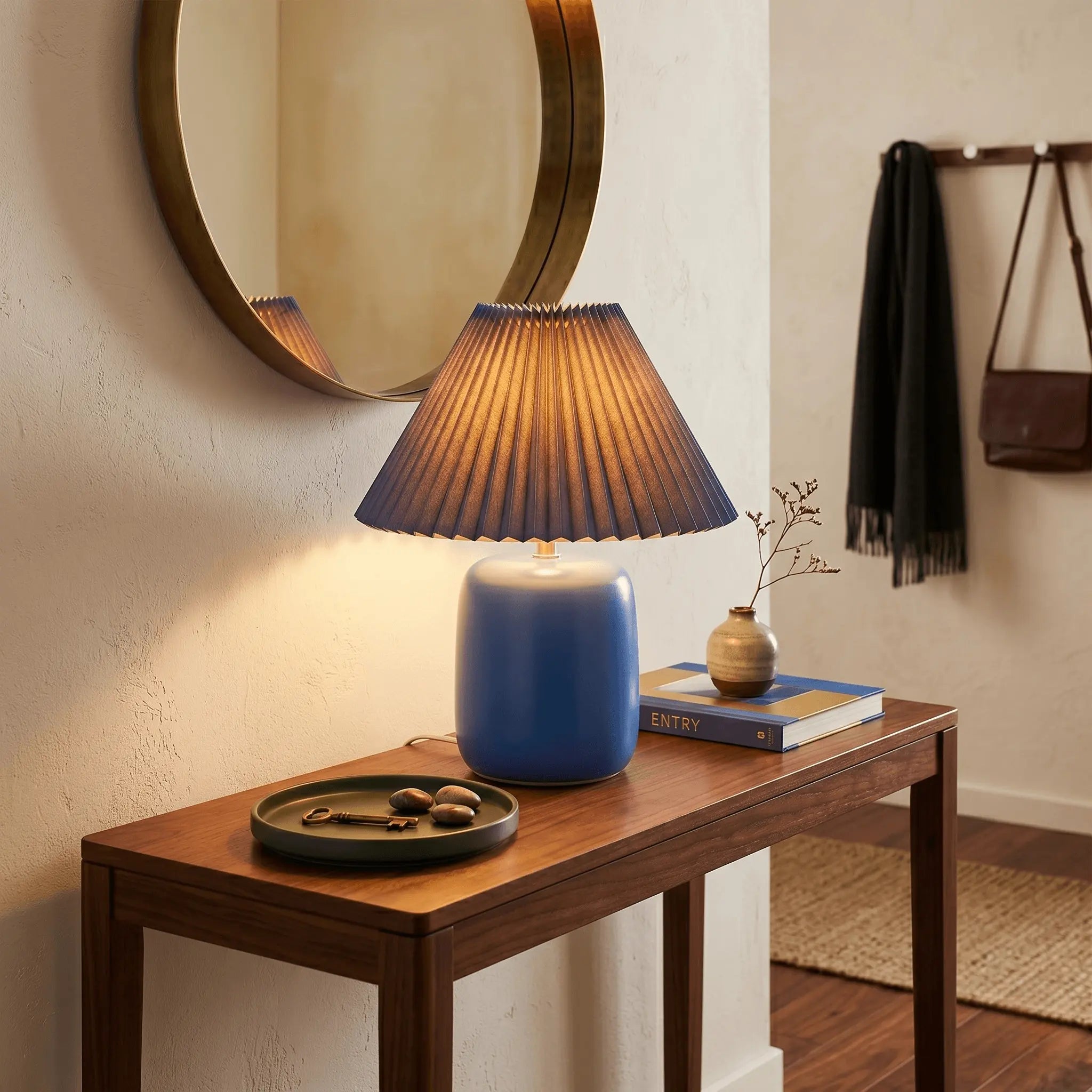 The Cerulean Ceramic Table Lamp