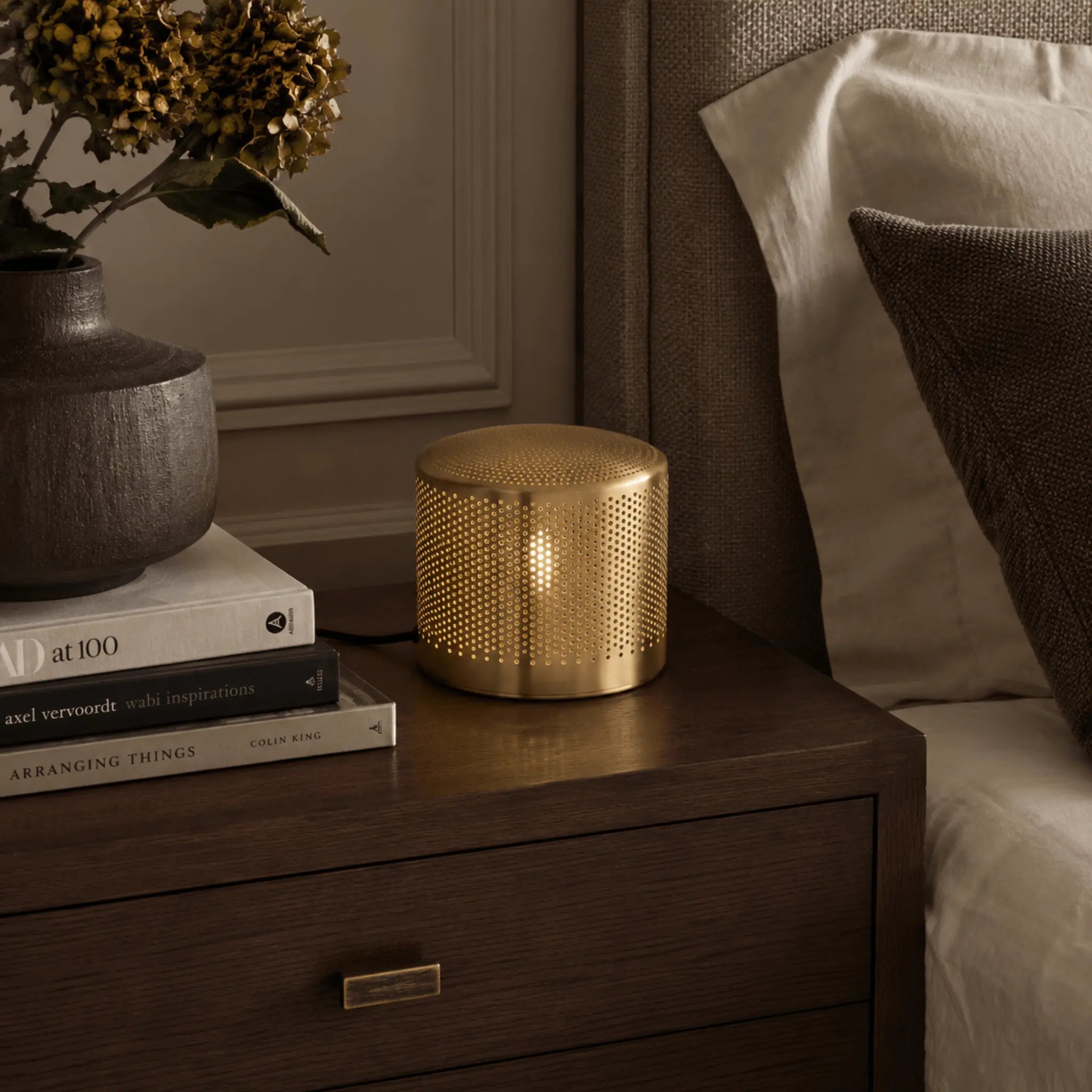 The Twinkle Brass Accent Lamp