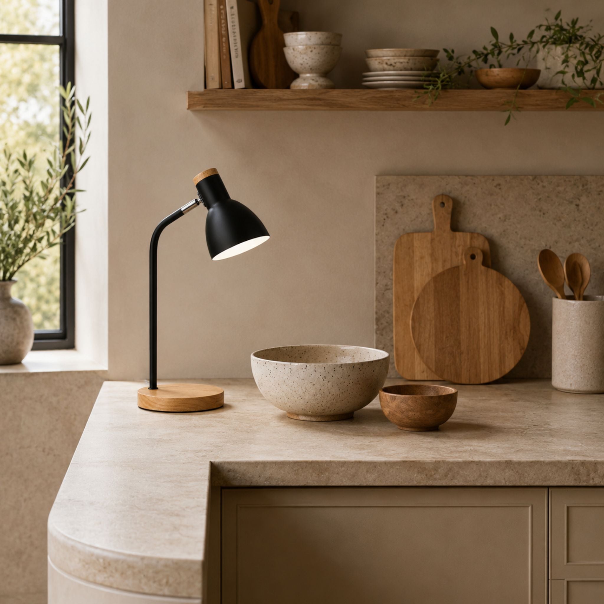The Styled Corner Desk Lamp