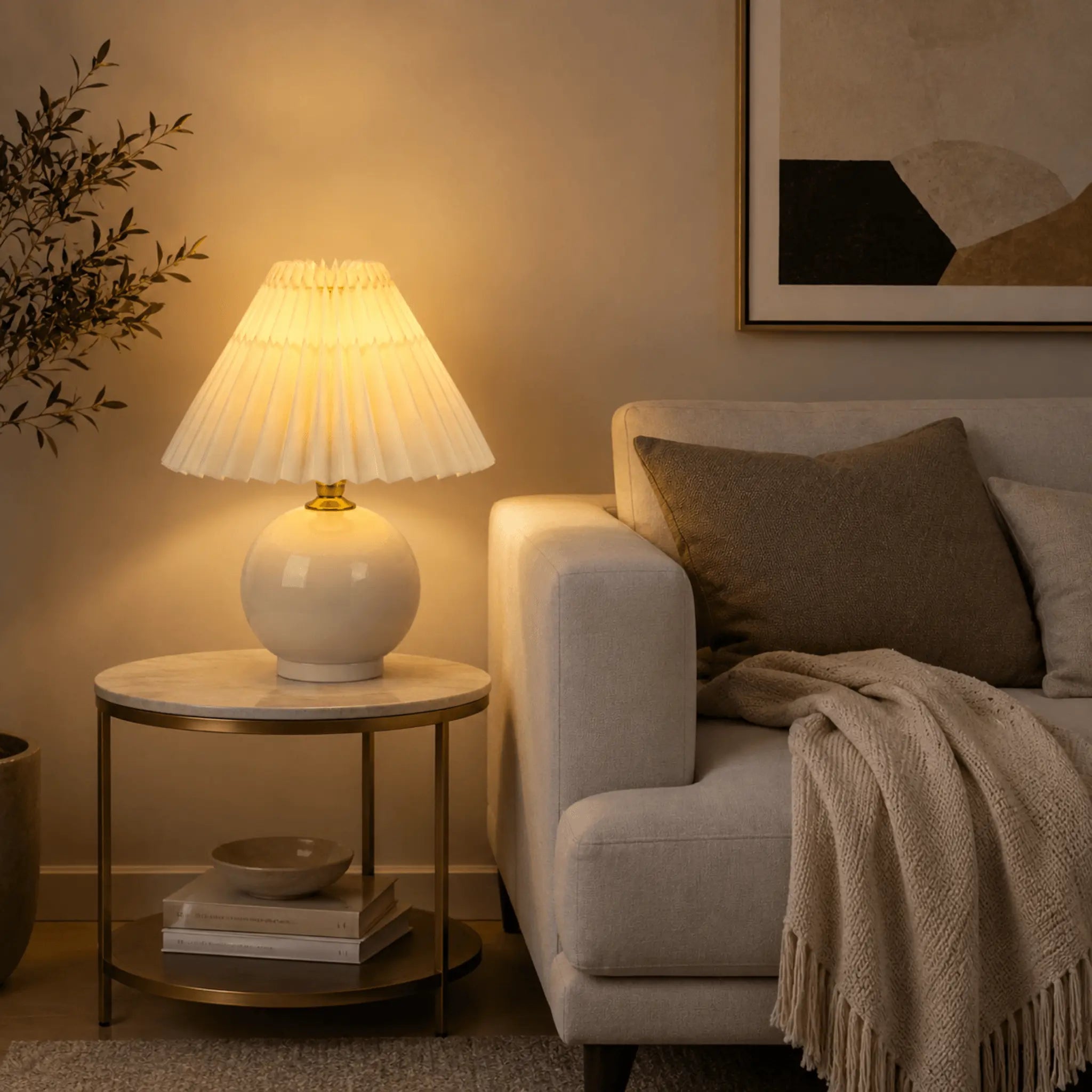 The Petal Shade Table Lamp