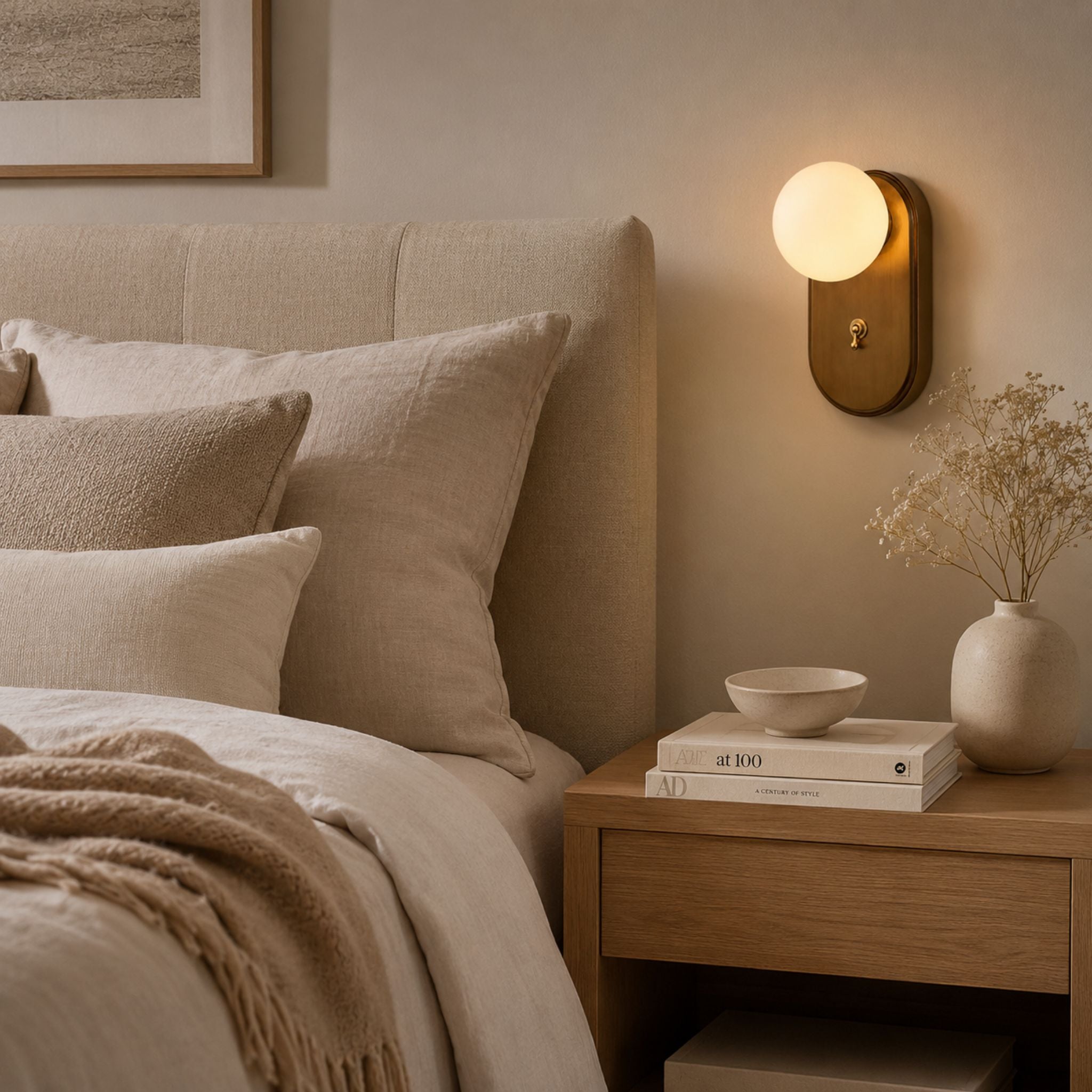 The Opal Glow Wall Sconce