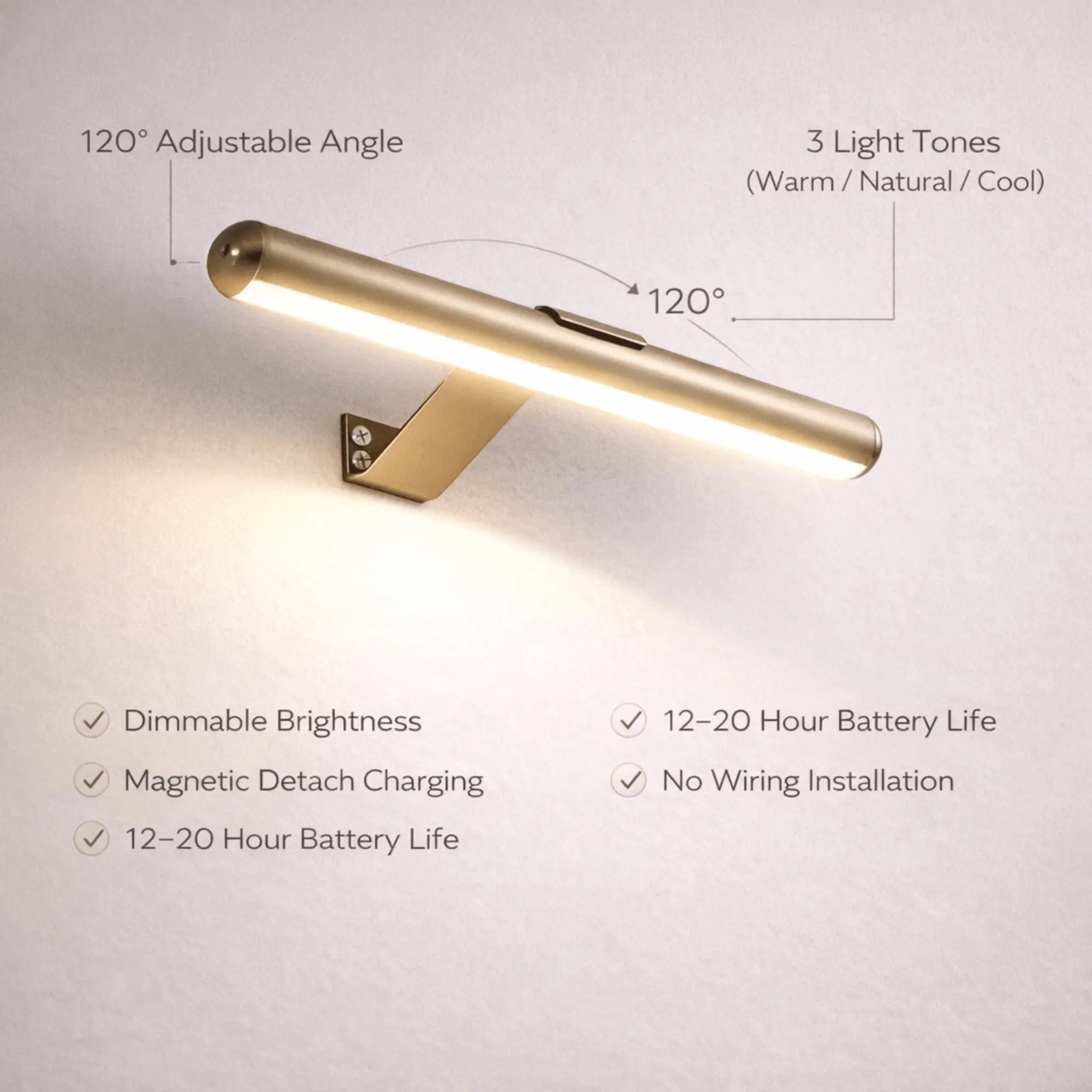 The Gallery Cordless Picture Light