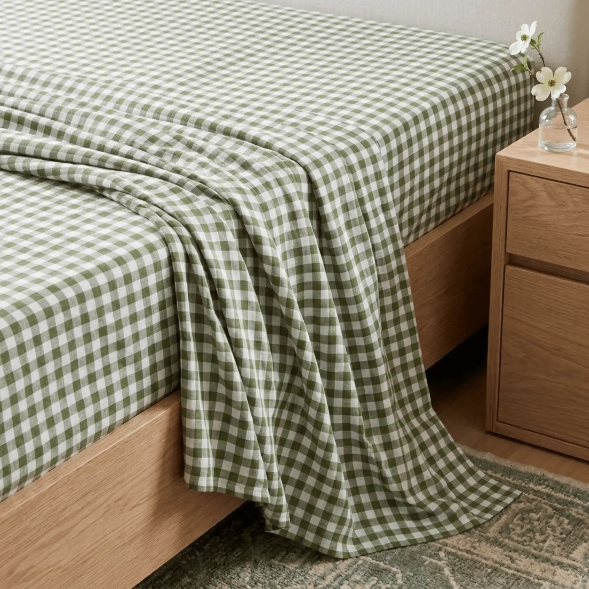 The Hotel Percale Cotton Sheet Set