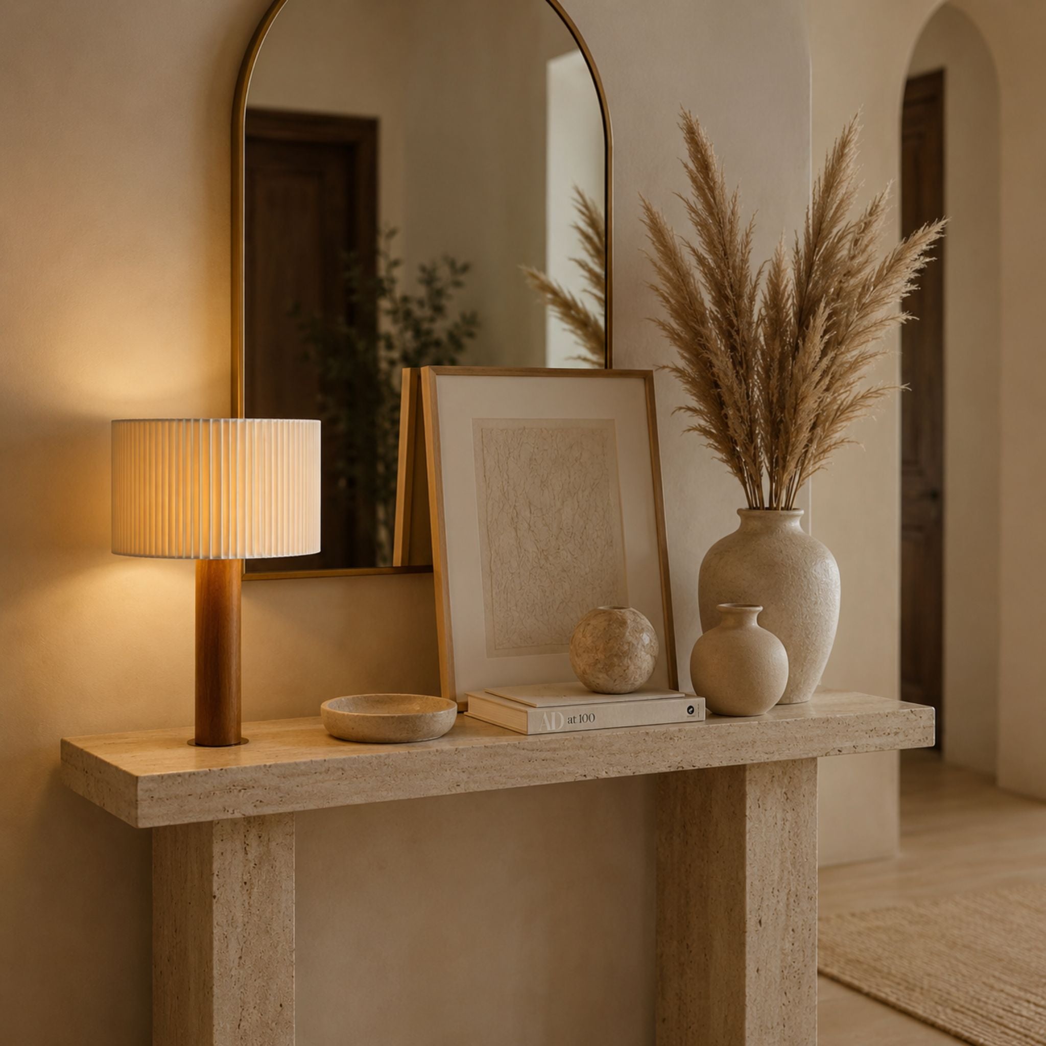The Warmwood Table Lamp