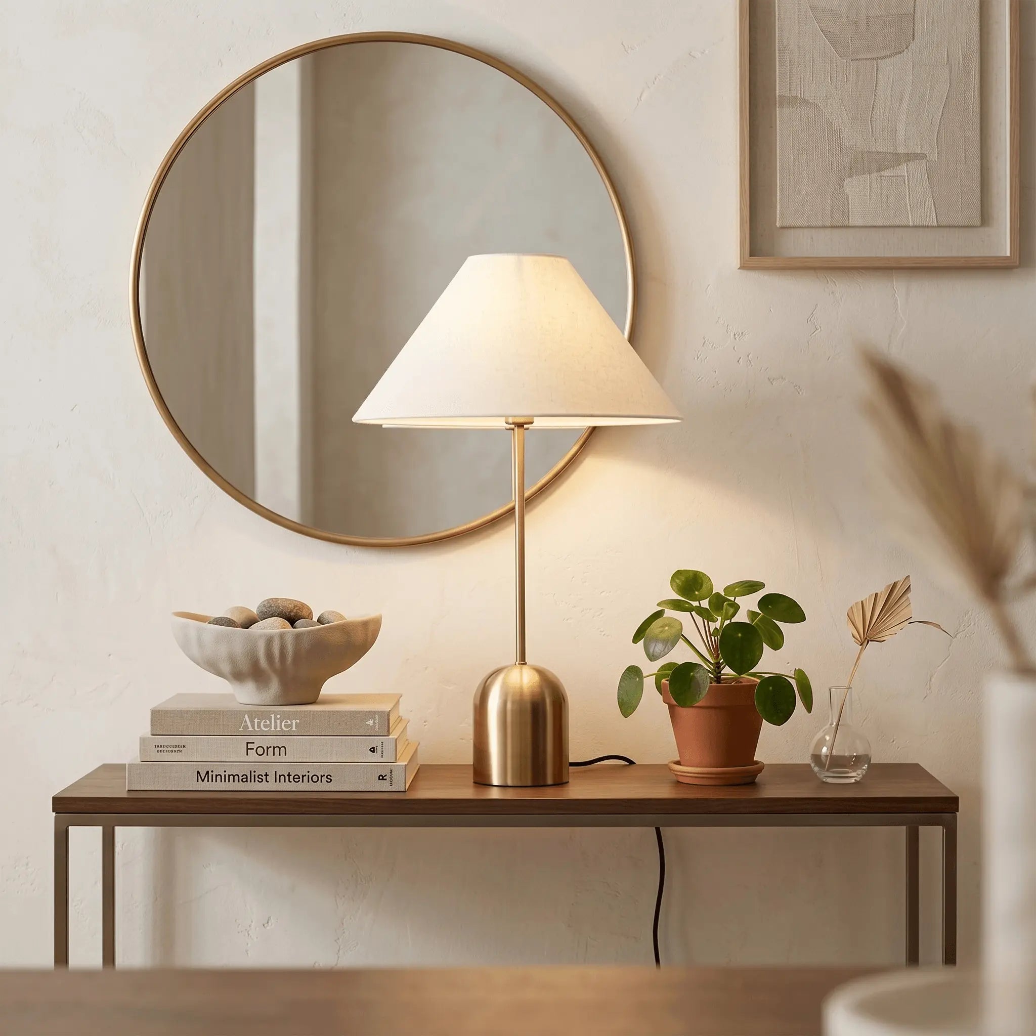 The Warm Brass Table Lamp