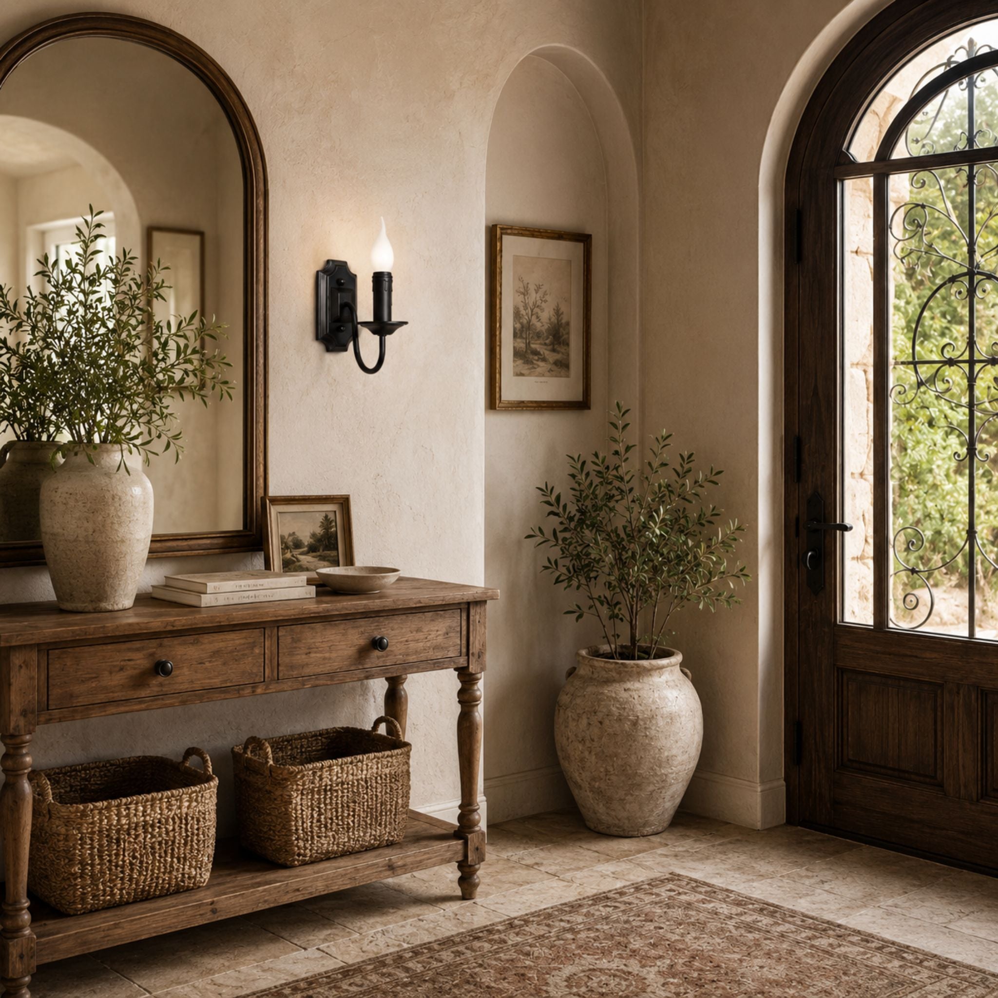 The Heritage Candle Sconce