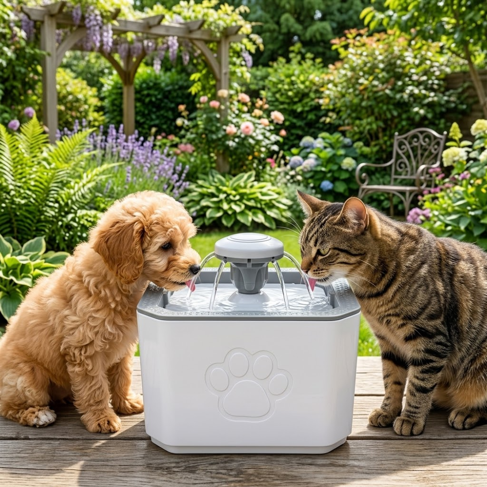 The Pet Pro AquaFountain — Fresh. Filtered. Always Flowing.