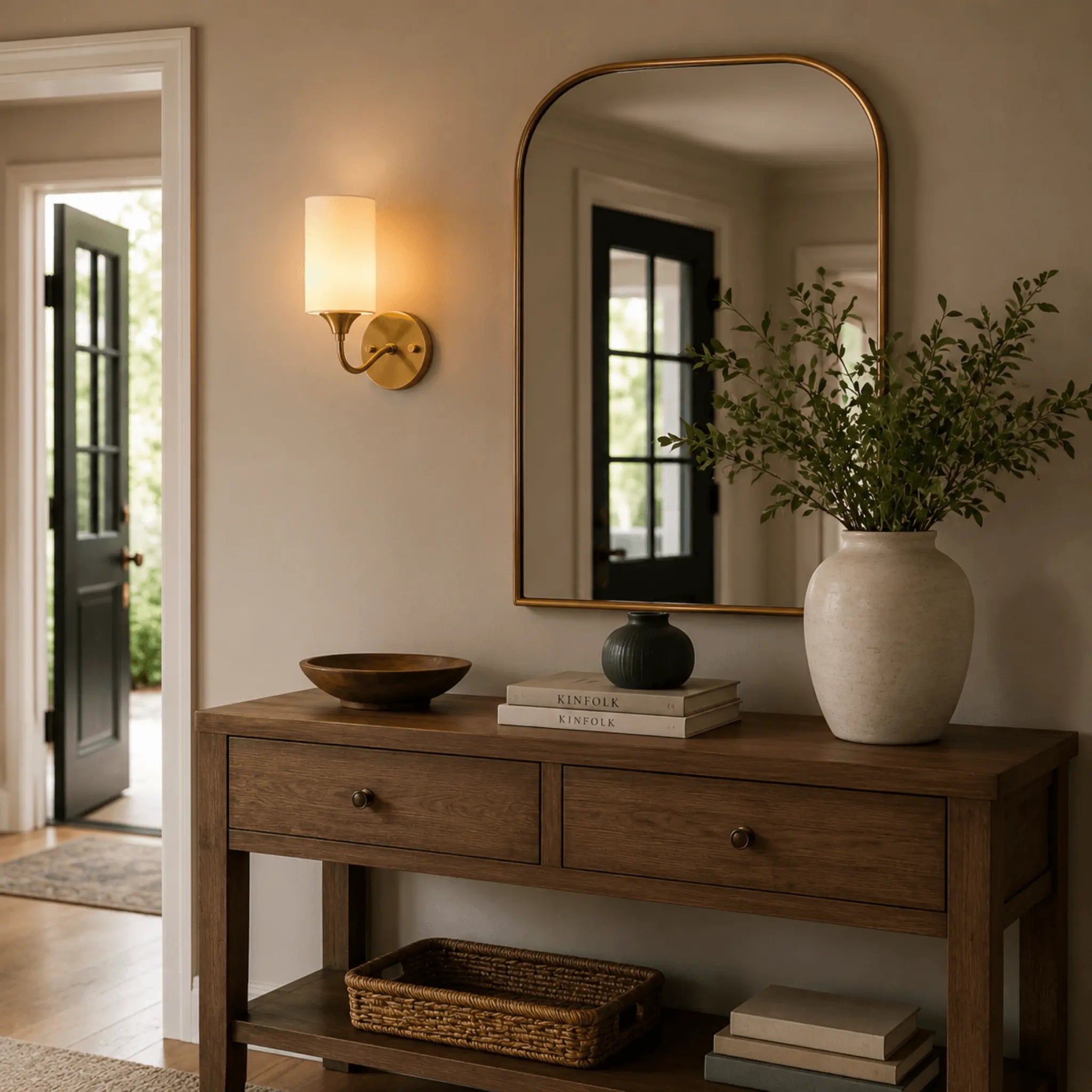 The Mayfair Brass Wall Sconce