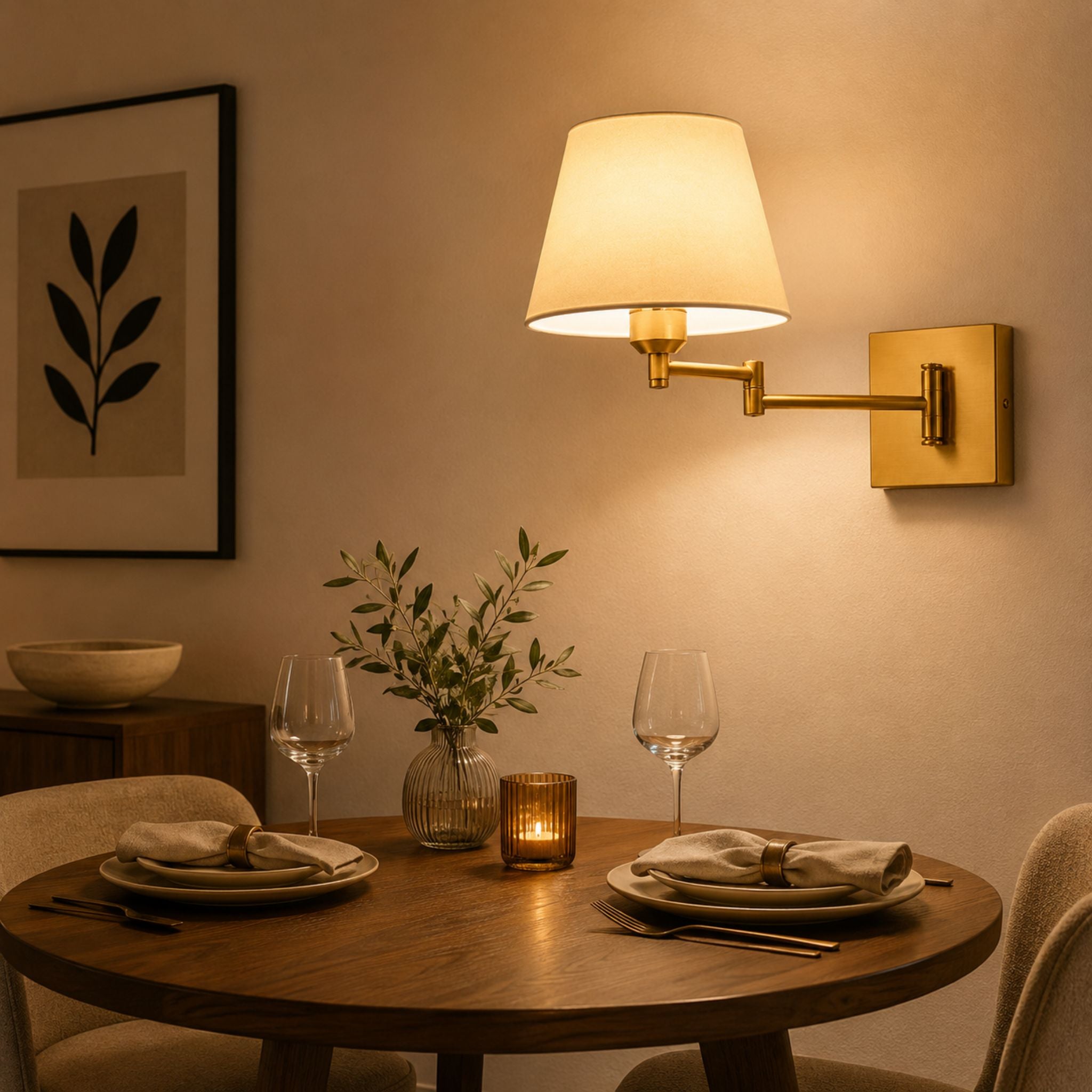The No-Wire Bedside Sconce