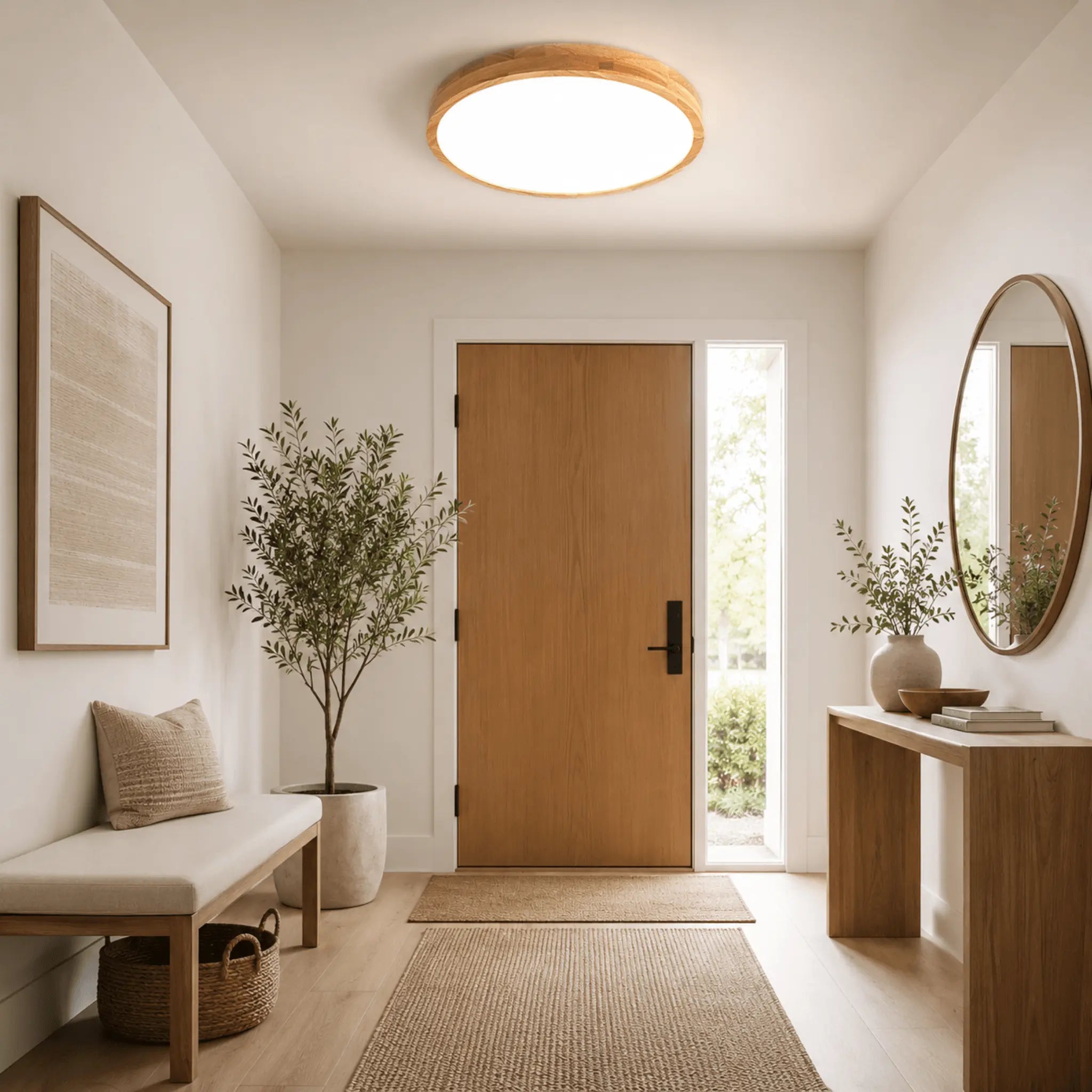 The Warm Geometry Ceiling Light
