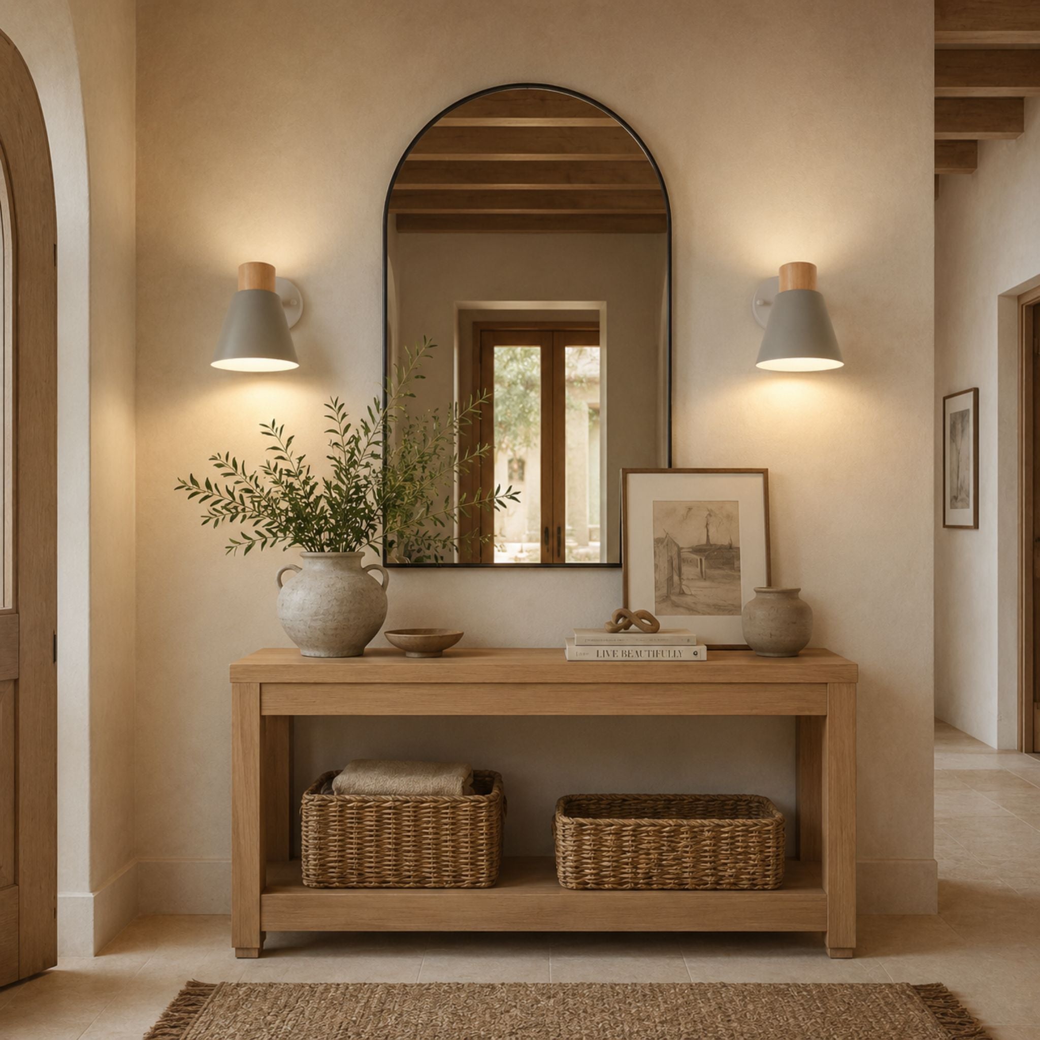 The Modern Timber Sconce