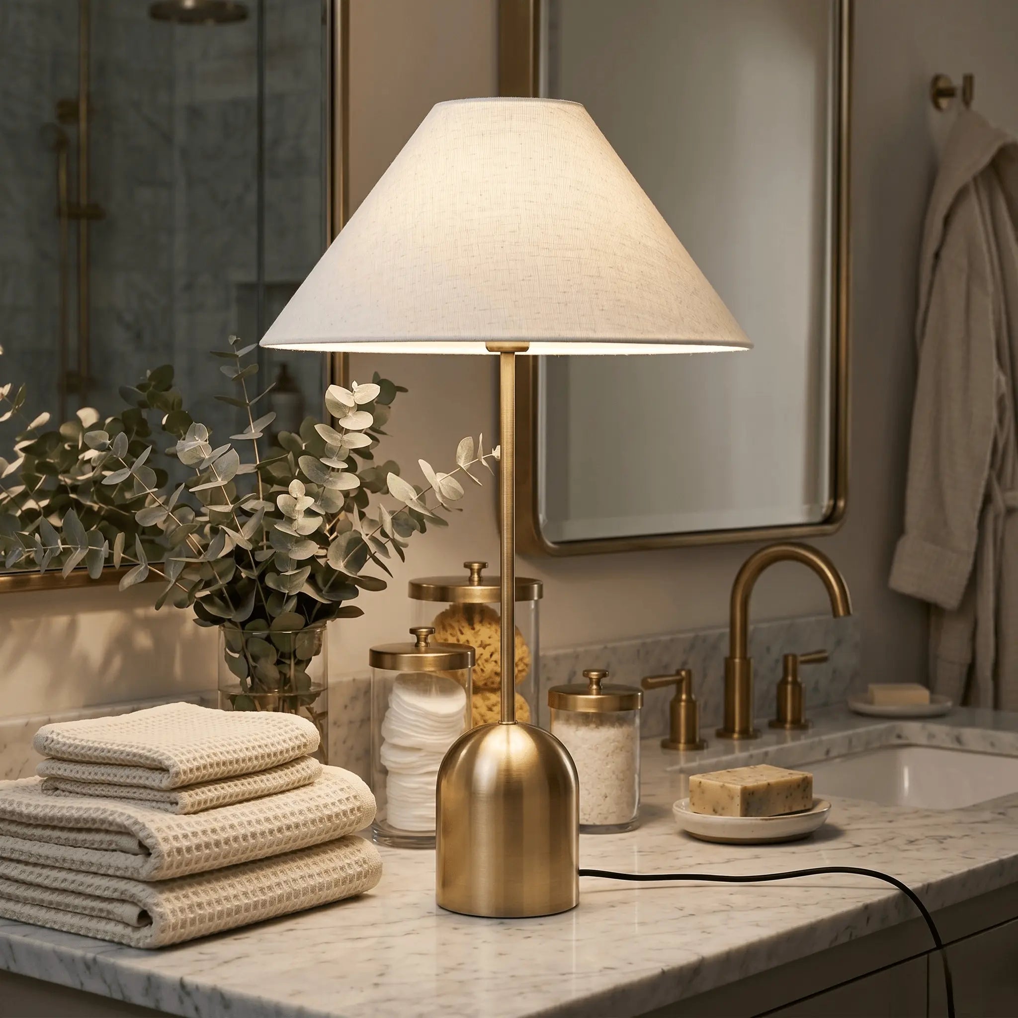 The Warm Brass Table Lamp