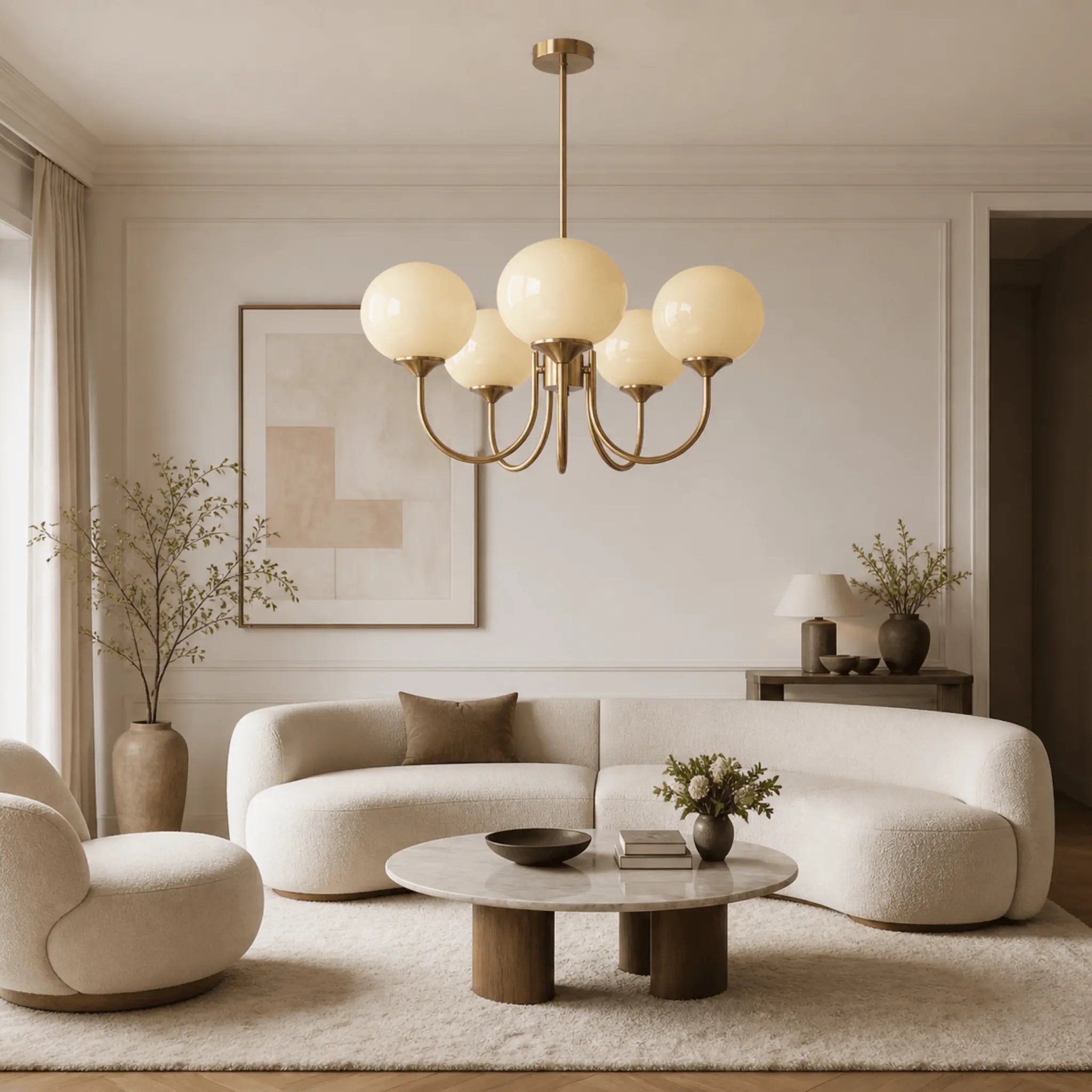 The Cloud Glass Chandelier