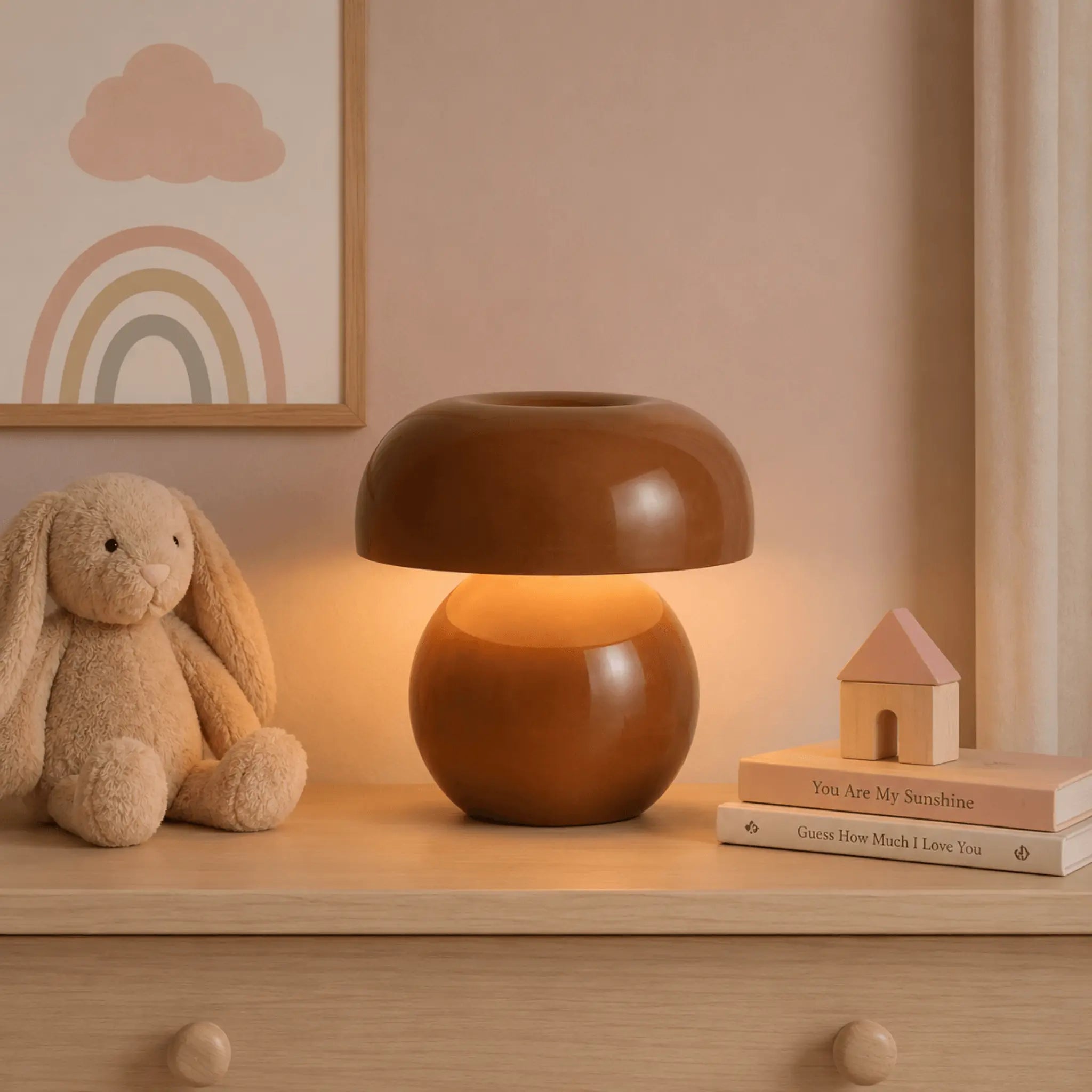 The Cozy Glow Bobbin Lamp