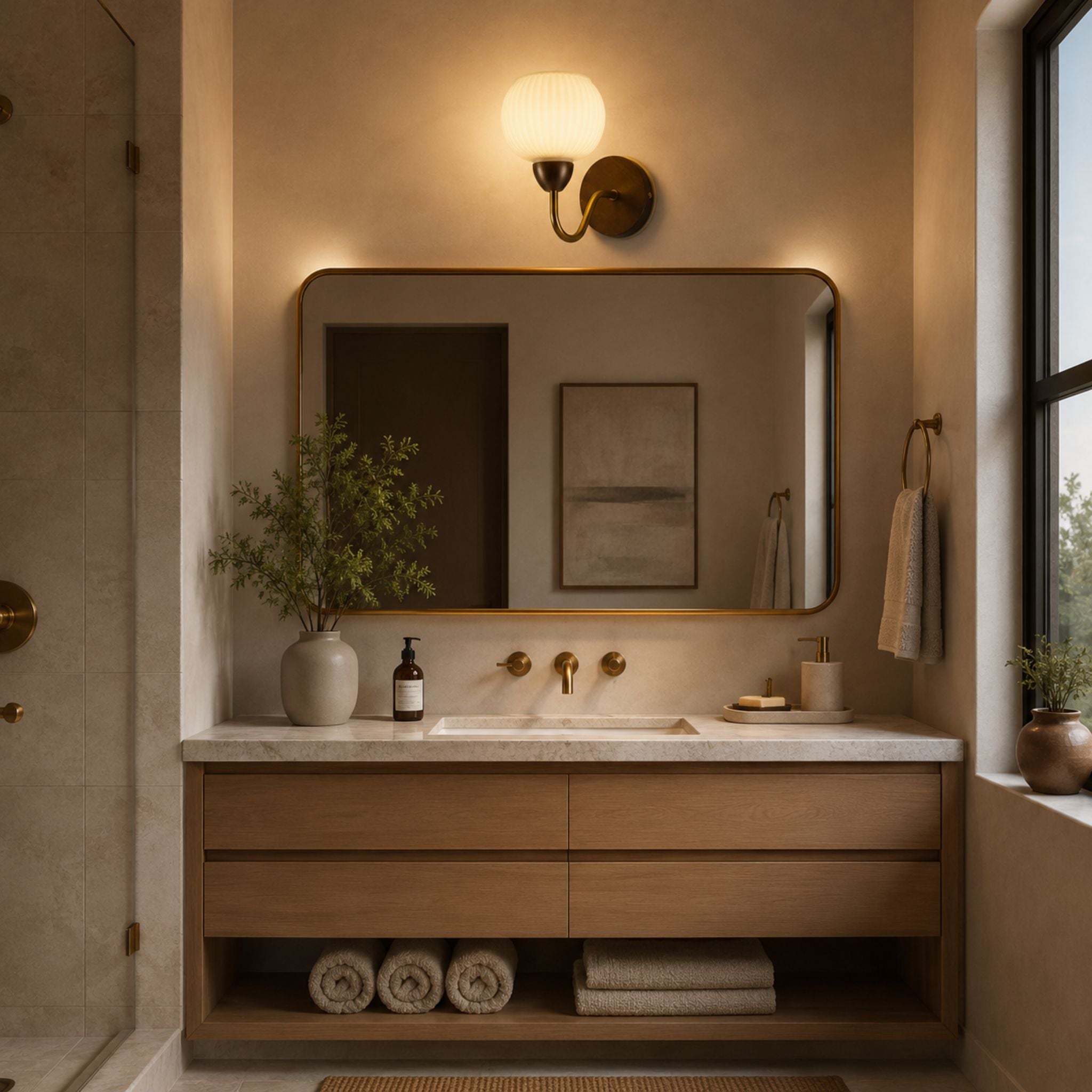 The Hearth Glow Wall Sconce