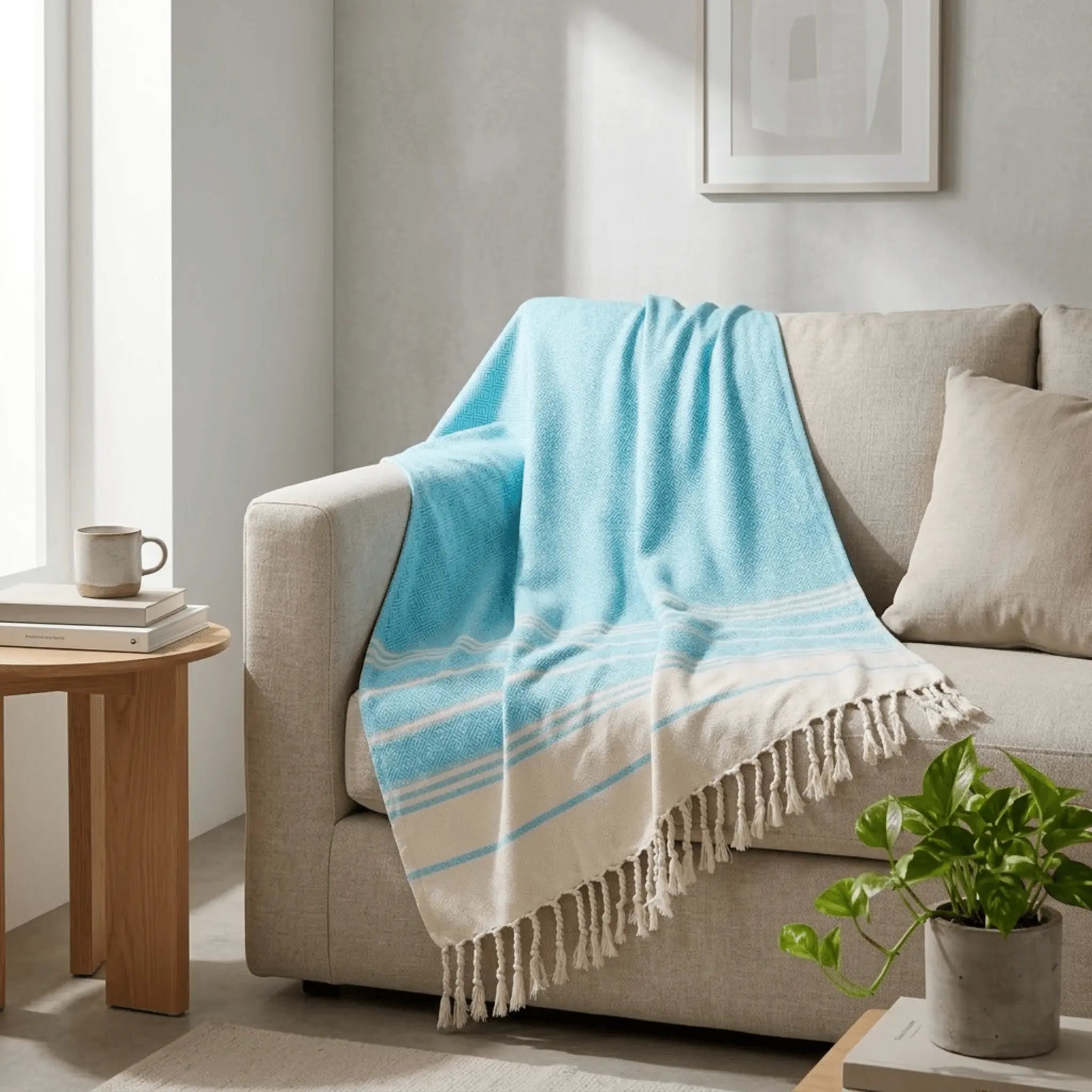 The Light Turkish Beach Towel