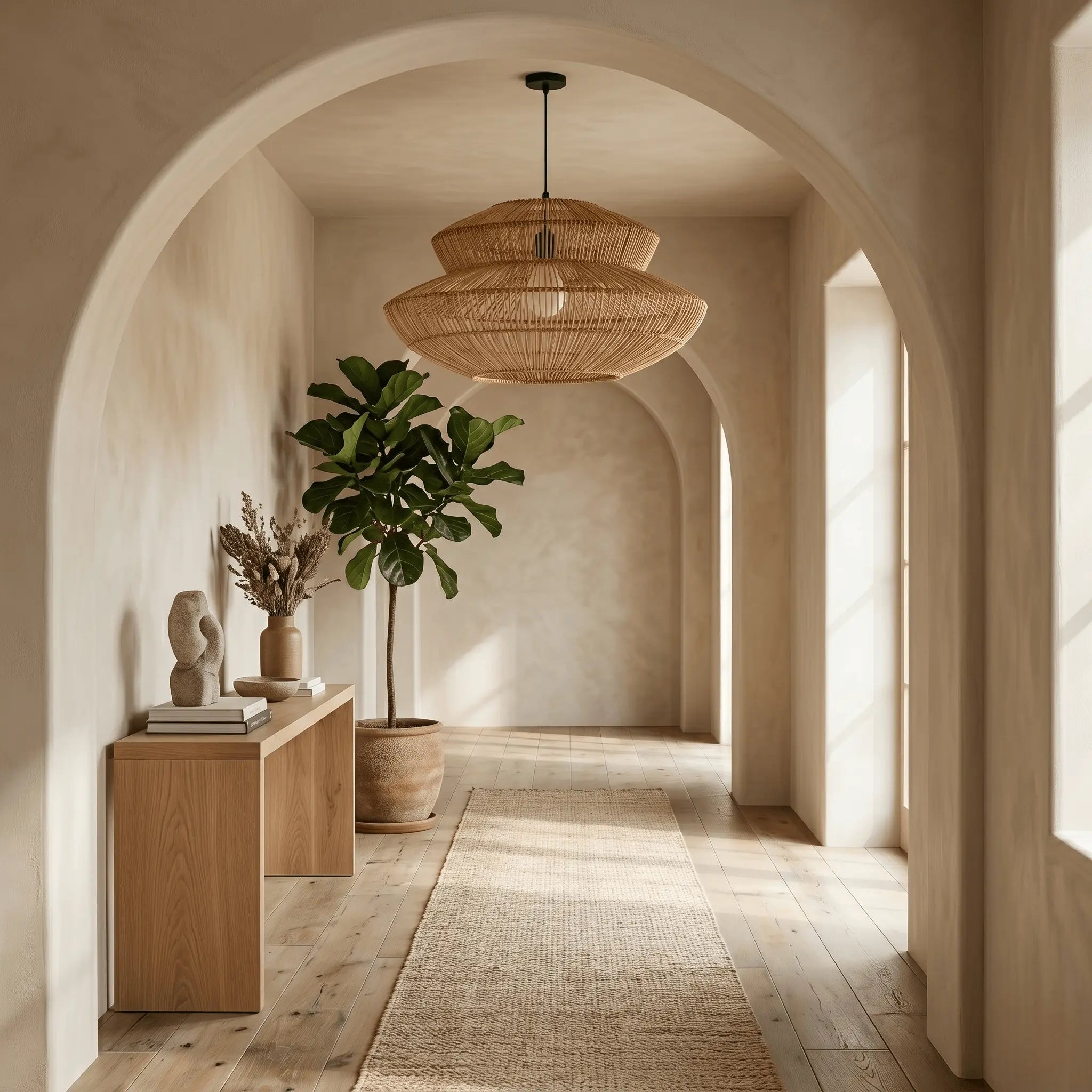 The Woven Glow Pendant Light