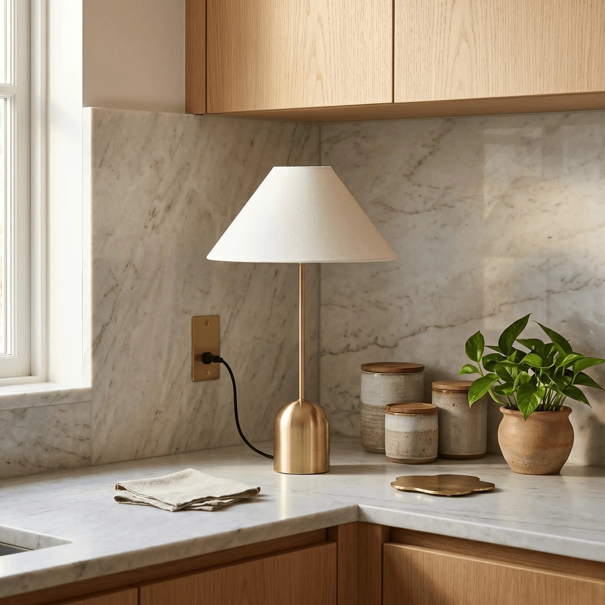 The Warm Brass Table Lamp